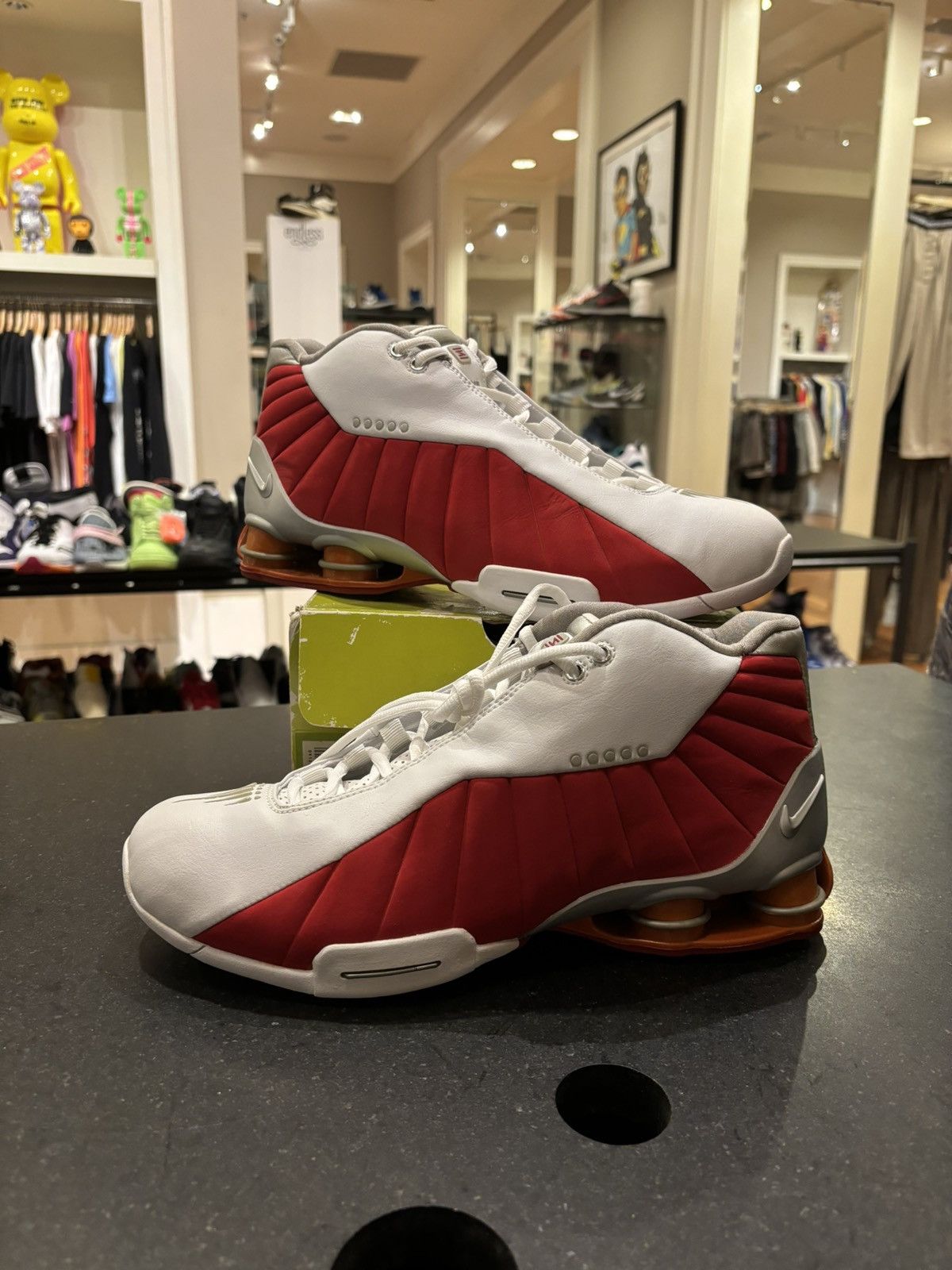 Nike shox bb4 red best sale