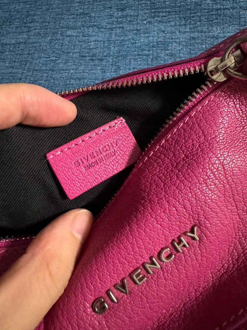 Givenchy Givenchy Fluorescent pink Pandora soft box clutch Size ONE SIZE - 3 Thumbnail