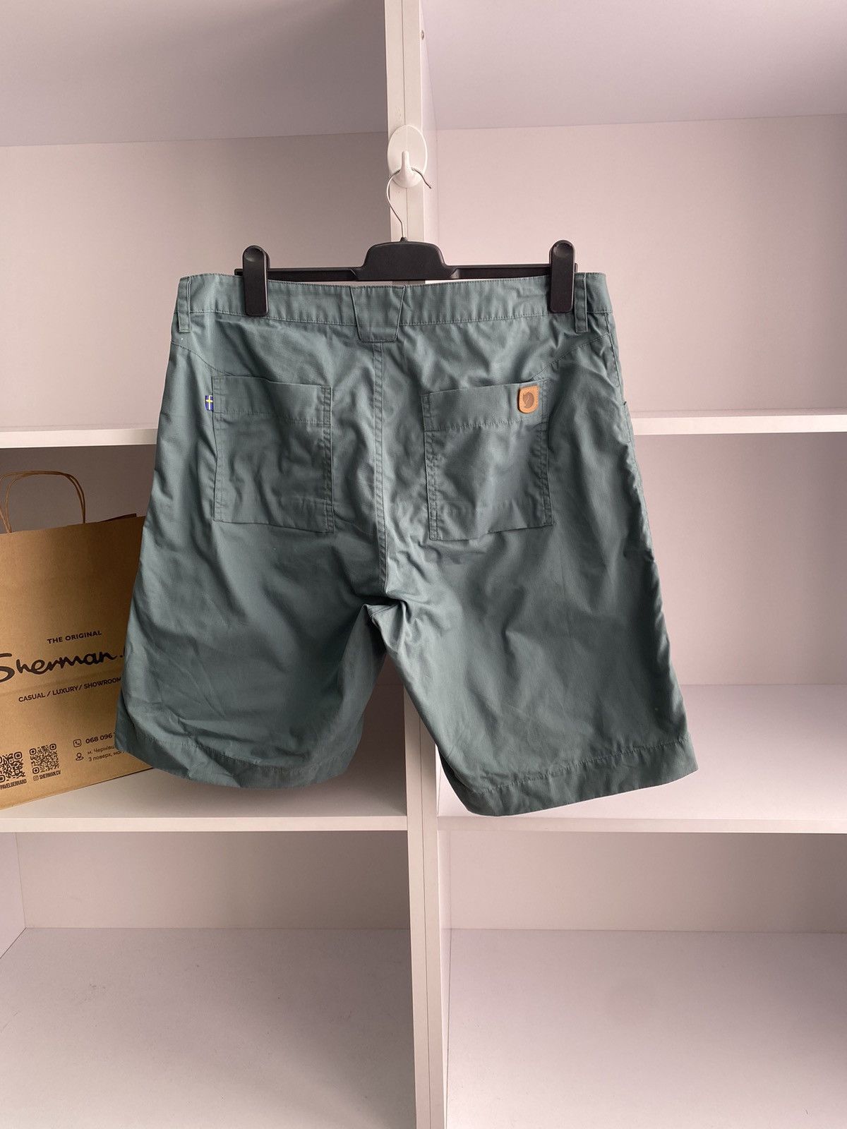 Fjallraven × Vintage Vintage Fjallraven G-1000 outdoor shorts Size US 35 - 8 Thumbnail