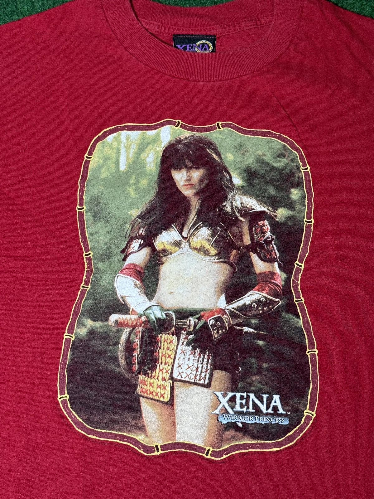 Vintage Vintage 90s Y2K Xena Princess Warrior RARE Samurai T Shirt Size US XL / EU 56 / 4 - 2 Thumbnail