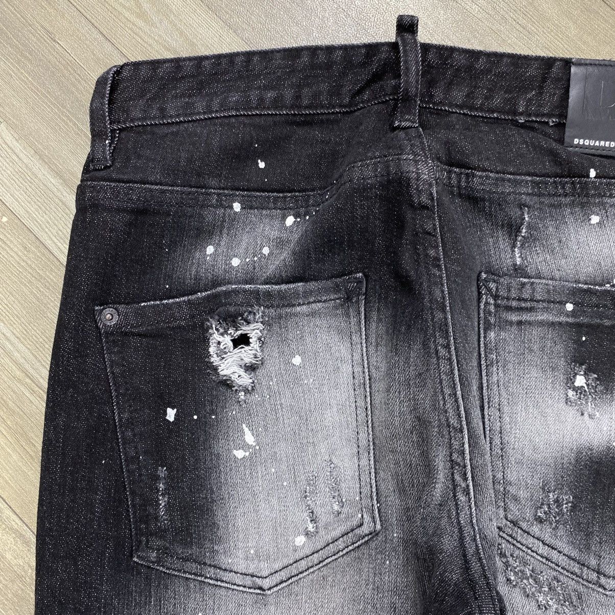 Dsquared2 2000s Dsquared2 Distressed Rock Punk Y2K Jeans ifsixwasnine Size US 30 / EU 46 - 16 Thumbnail