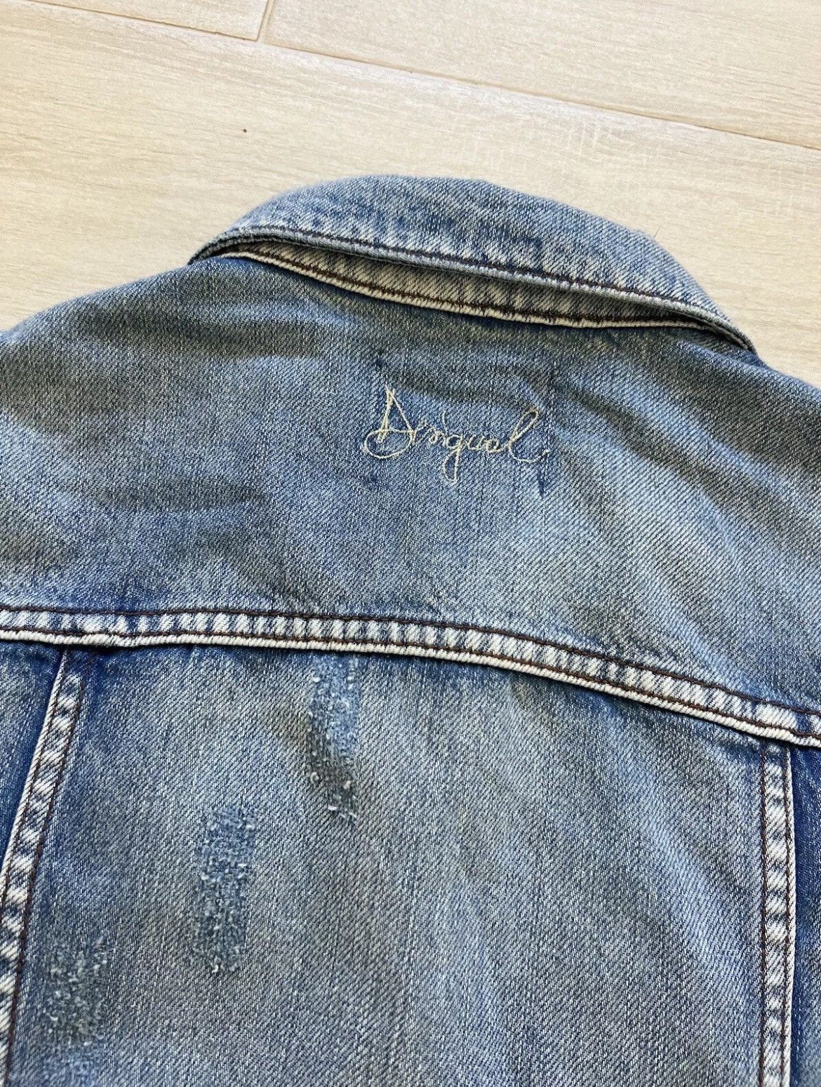 Desigual × Vintage Desigual VTG women's denim jacket with button patterns Size S / US 4 / IT 40 - 11 Thumbnail