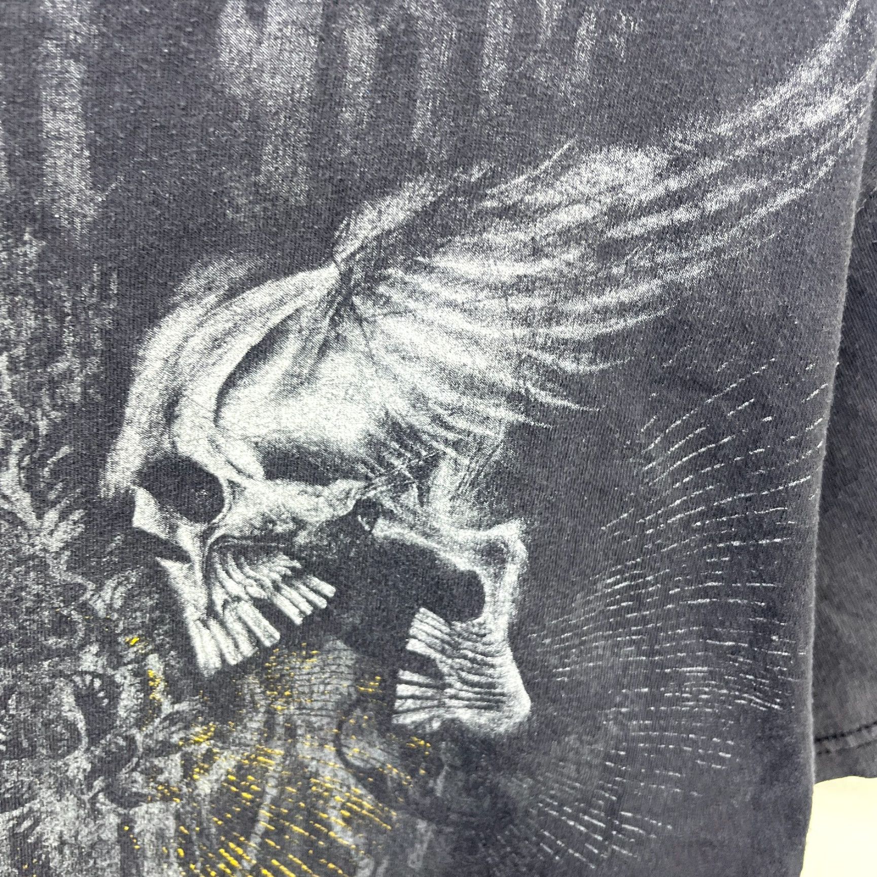 Vintage VINTAGE Miami Ink T-Shirt Skull Graphic Print Short Sleeve Crew Neck Men M Black Cotton 2000s Size US M / EU 48-50 / 2 - 5 Thumbnail