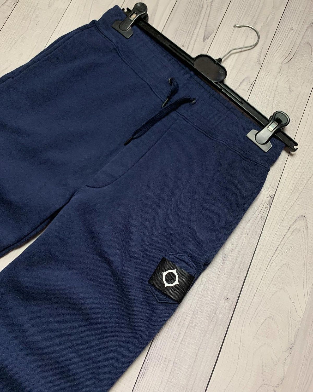 Massimo Osti Ma.strum navy pants patch logo Size XS Size US 28 / EU 44 - 3 Thumbnail