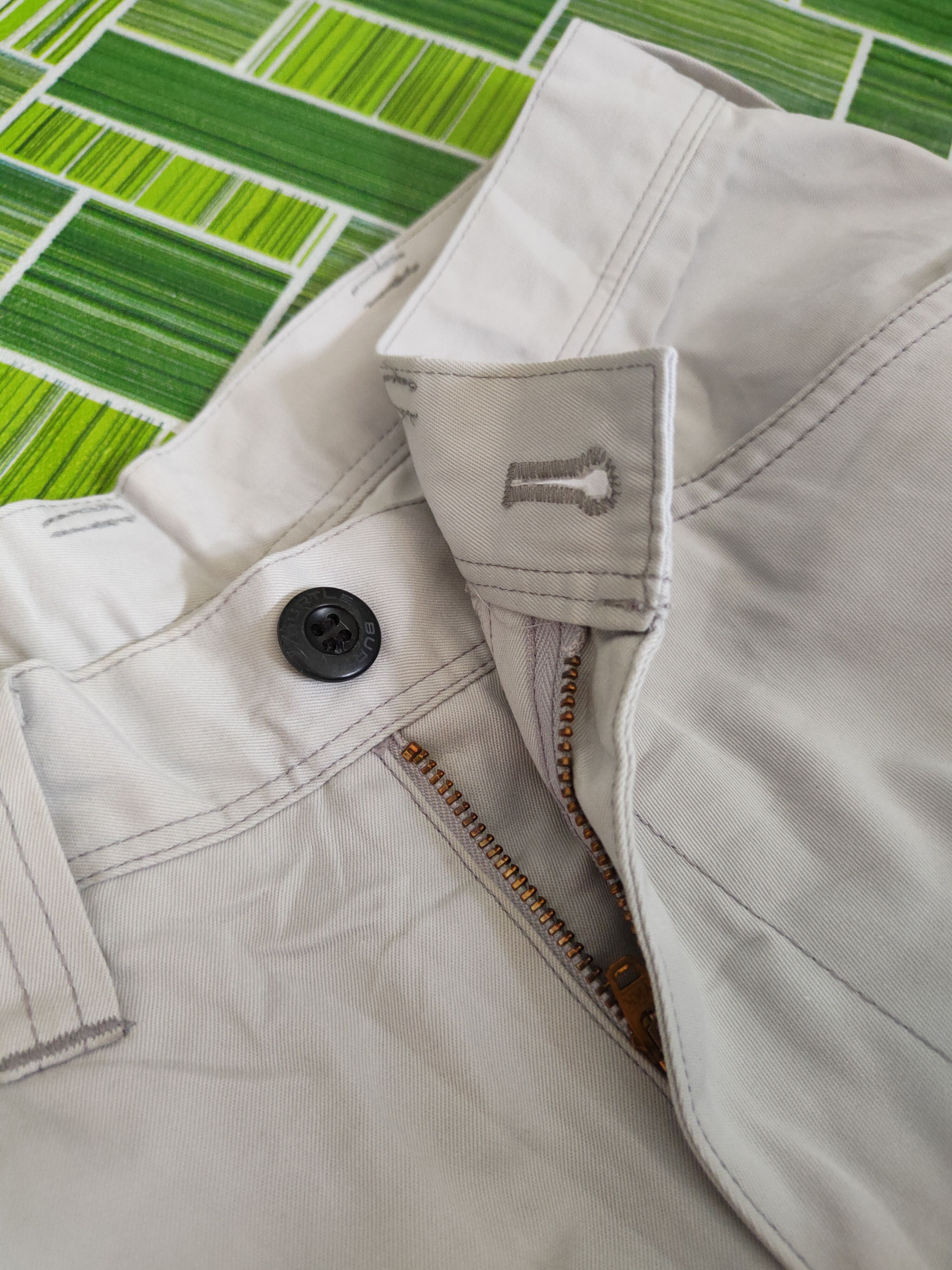 Japanese Brand Burtle Light Gray Multipocket Tactical Cargo Pants #S1280 Size US 29 - 14 Thumbnail