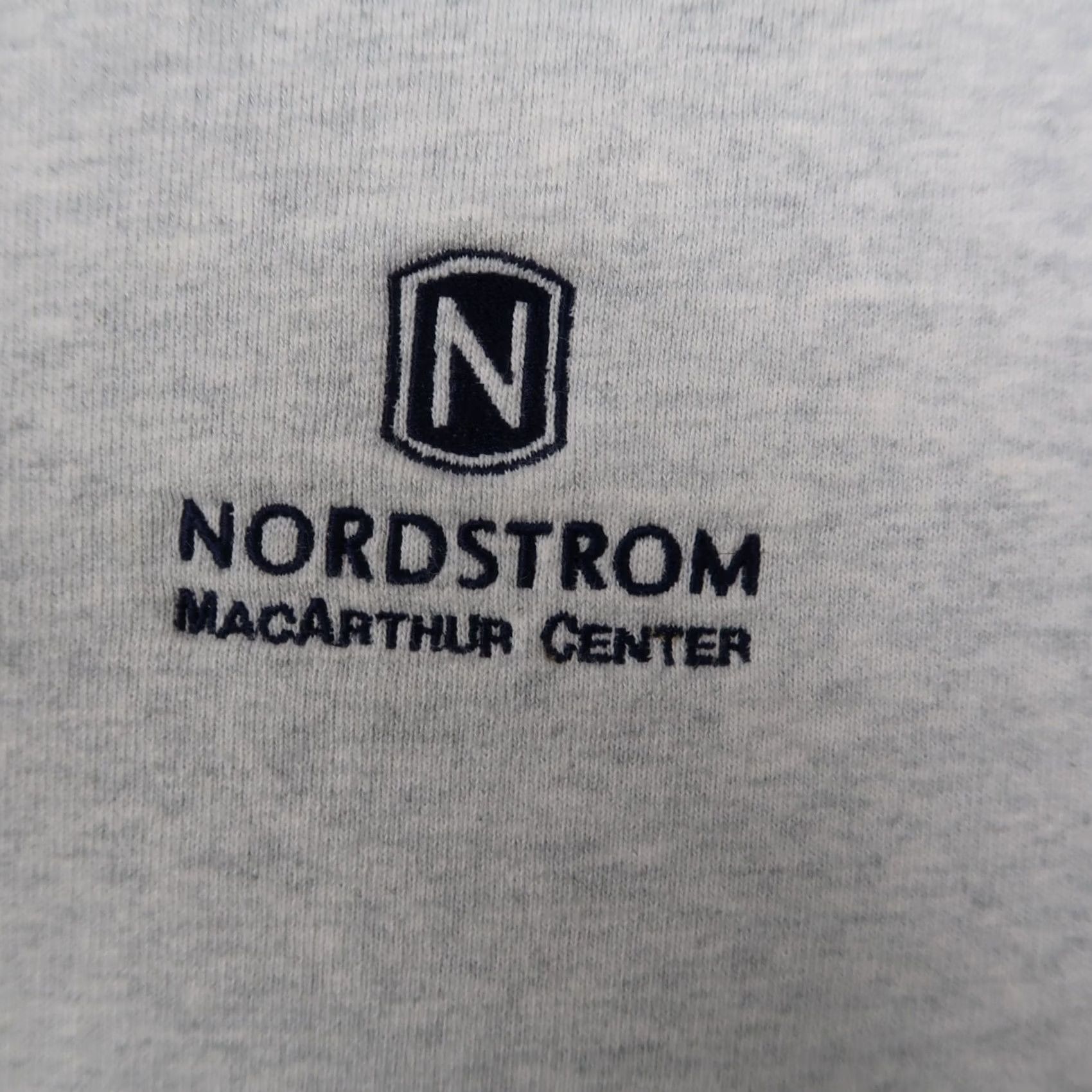 Fruit Of The Loom VINTAGE Nordstrom Sweatshirt Mens L Gray 90s Fruit of the Loom Logo Graphic Print Pullover Crew Neck Cotton Polyester Fleece Size US L / EU 52-54 / 3 - 4 Thumbnail