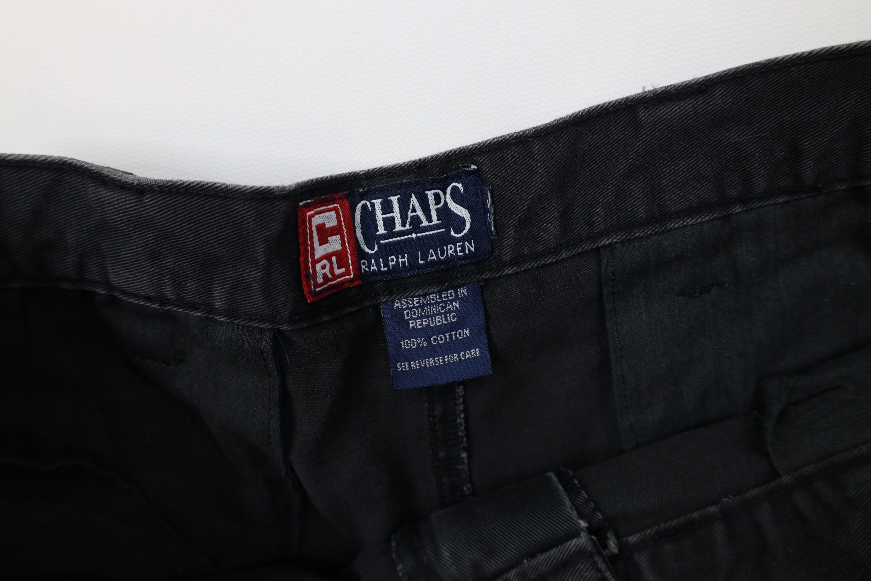 Polo Ralph Lauren Vintage 90s Chaps Ralph Lauren Pleated Cuffed Chino Pants Size US 34 / EU 50 - 8 Thumbnail