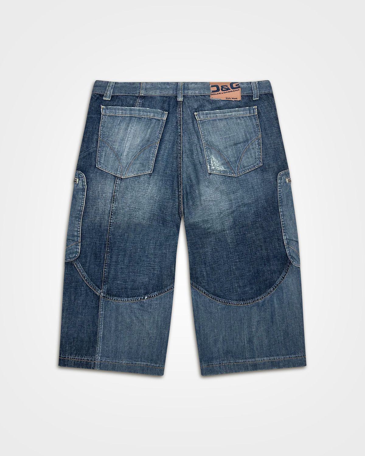 Dolce & Gabbana Dolce & Gabbana, 2000's Distressed Cargo Shorts Size US 38 / EU 54 - 2 Thumbnail