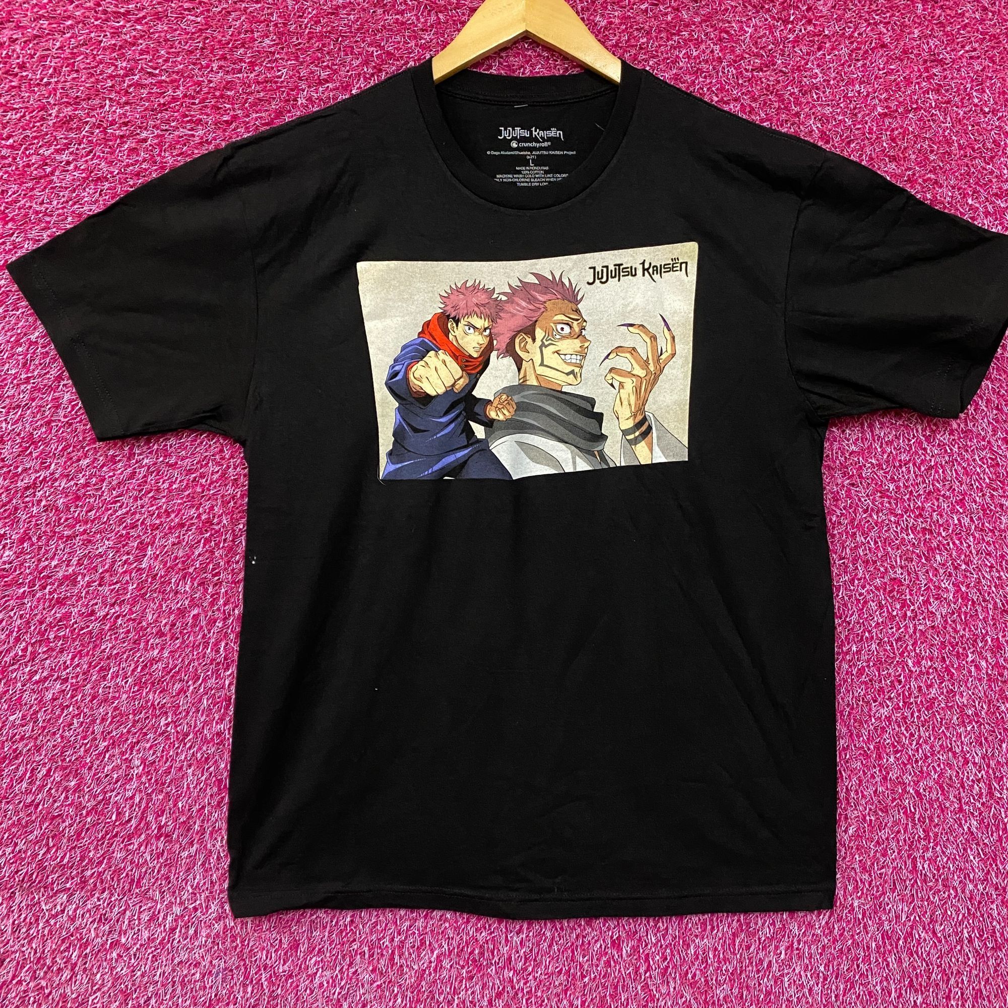 Anime Jujutsu Kaisen Itadori Yuji & Ryoumen Sukuna - Claw - T-Shi Size US L / EU 52-54 / 3 - 1 Thumbnail