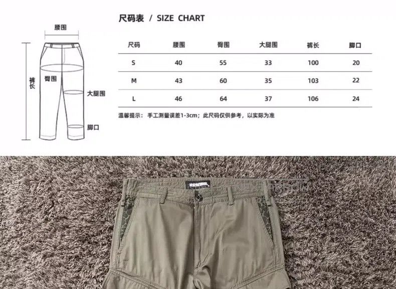 Neighborhood Neighborhood size M 20AW 20SS Slant Pocket Military Cargo Size US 27 - 8 Thumbnail