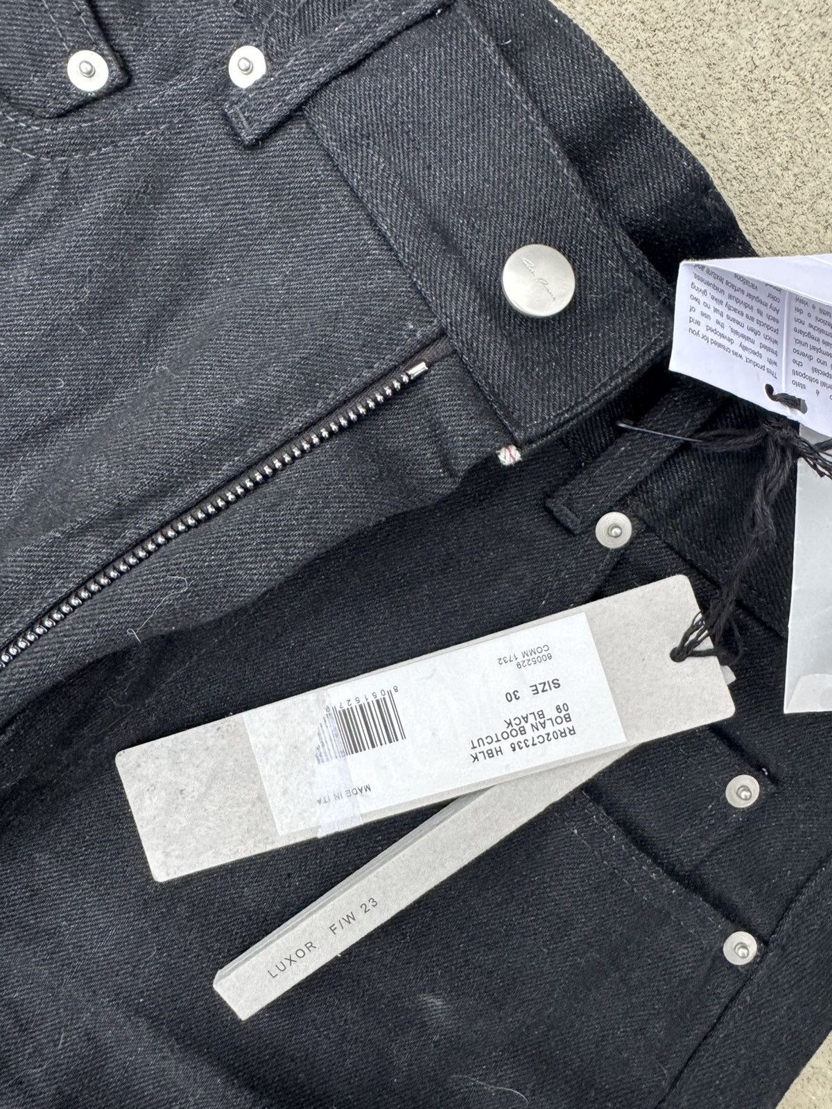 Rick Owens Rick Owen Mainline Bolan’s Size US 30 / EU 46 - 3 Thumbnail