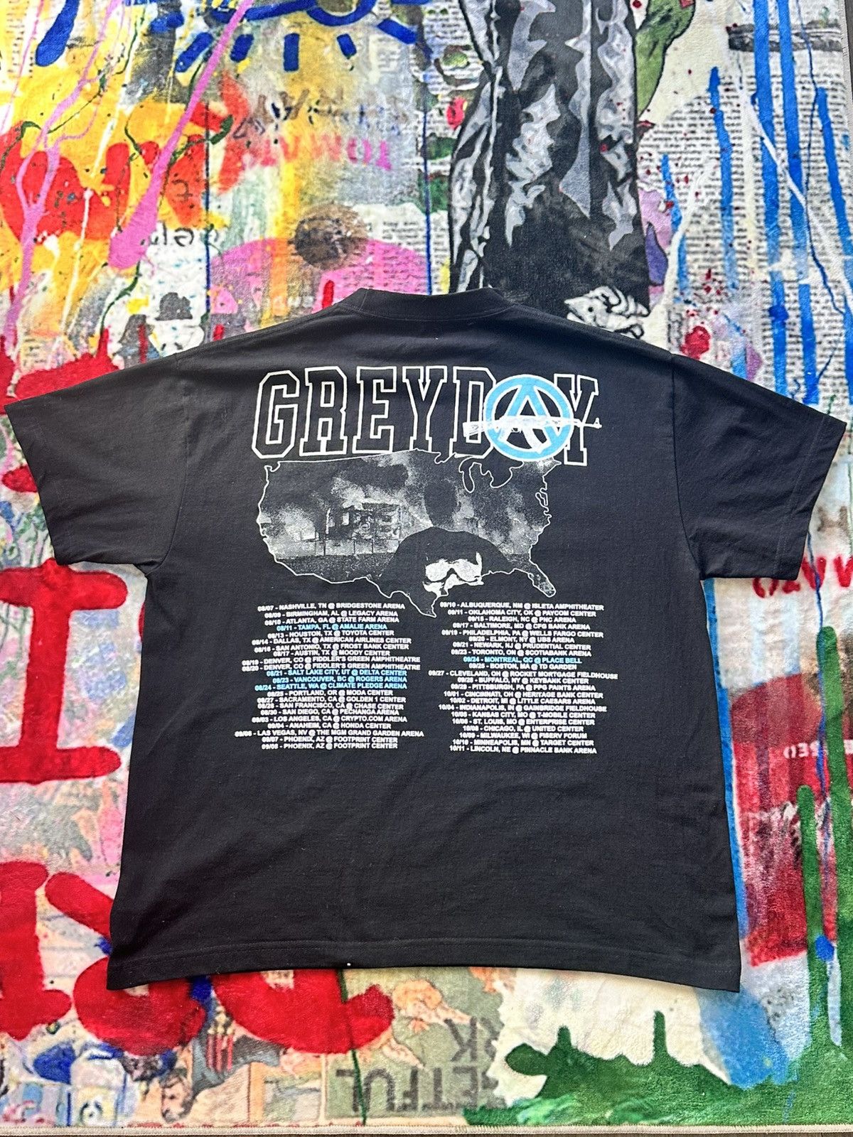 G59 Records Official Greyday 2024 Tour merch Size US L / EU 52-54 / 3 - 2 Thumbnail
