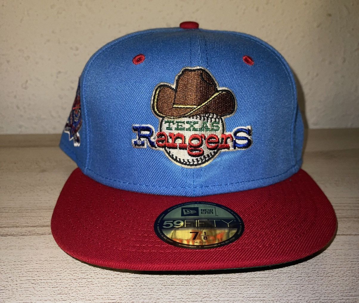 New Era NEW ERA “ANGRY TEXANS” TEXAS RANGERS FITTED HAT Size ONE SIZE - 1 Thumbnail