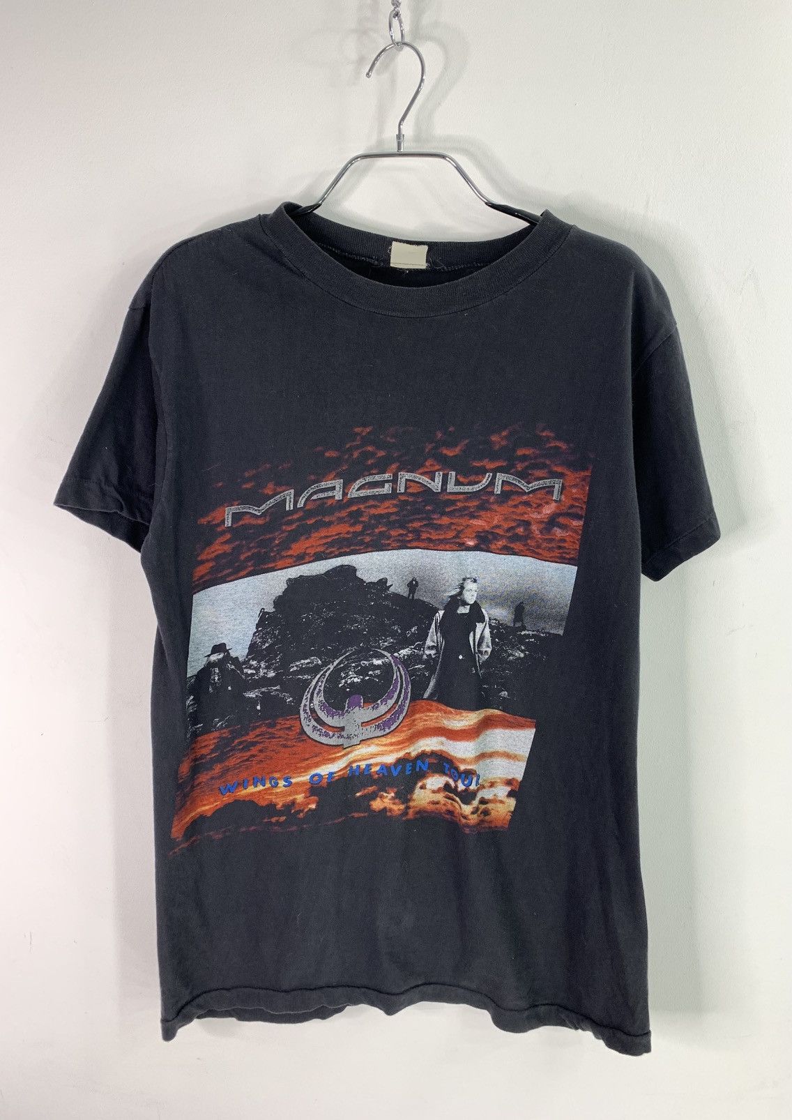 Band Tees × Vintage Vintage Magnum Wings Of Heaven Tour 1988 T-Shirt S/M Size Size US S / EU 44-46 / 1 - 2 Thumbnail