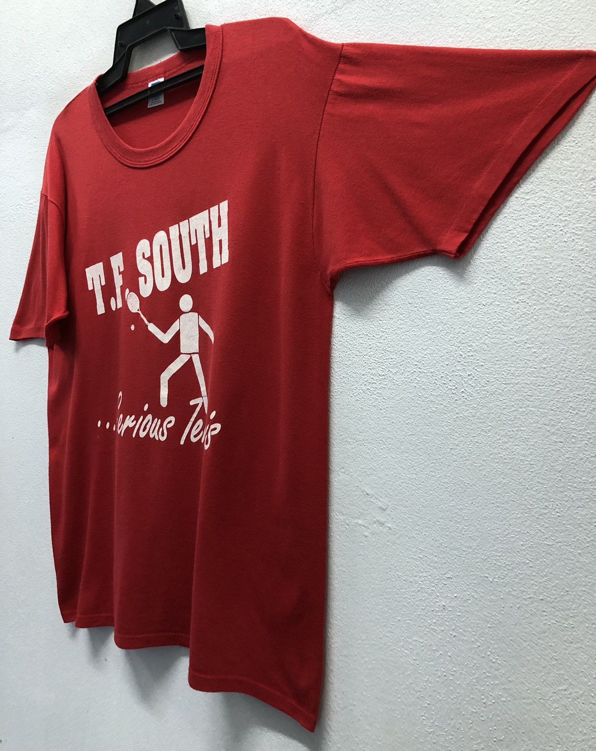 Russell Athletic Vintage Russell Athletic T.F South Serious Tennis T-Shirt Size US L / EU 52-54 / 3 - 5 Thumbnail