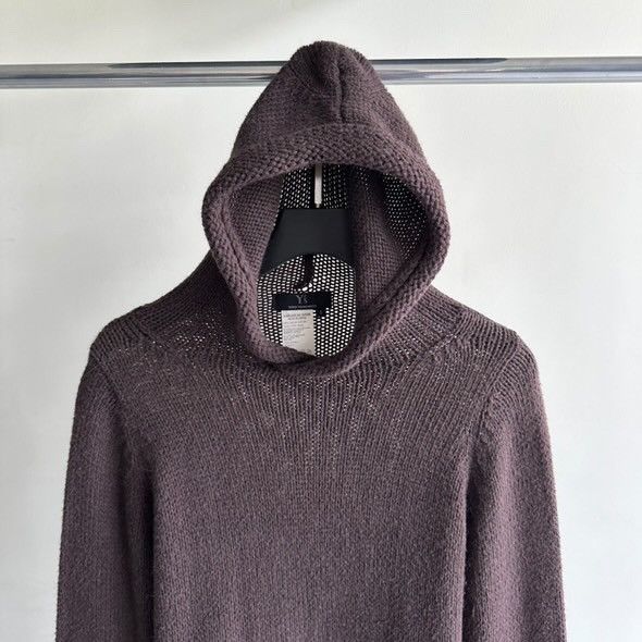 Yohji Yamamoto AW2005 Yohji Yamamoto Y's knit hoodie Size US M / EU 48-50 / 2 - 2 Thumbnail