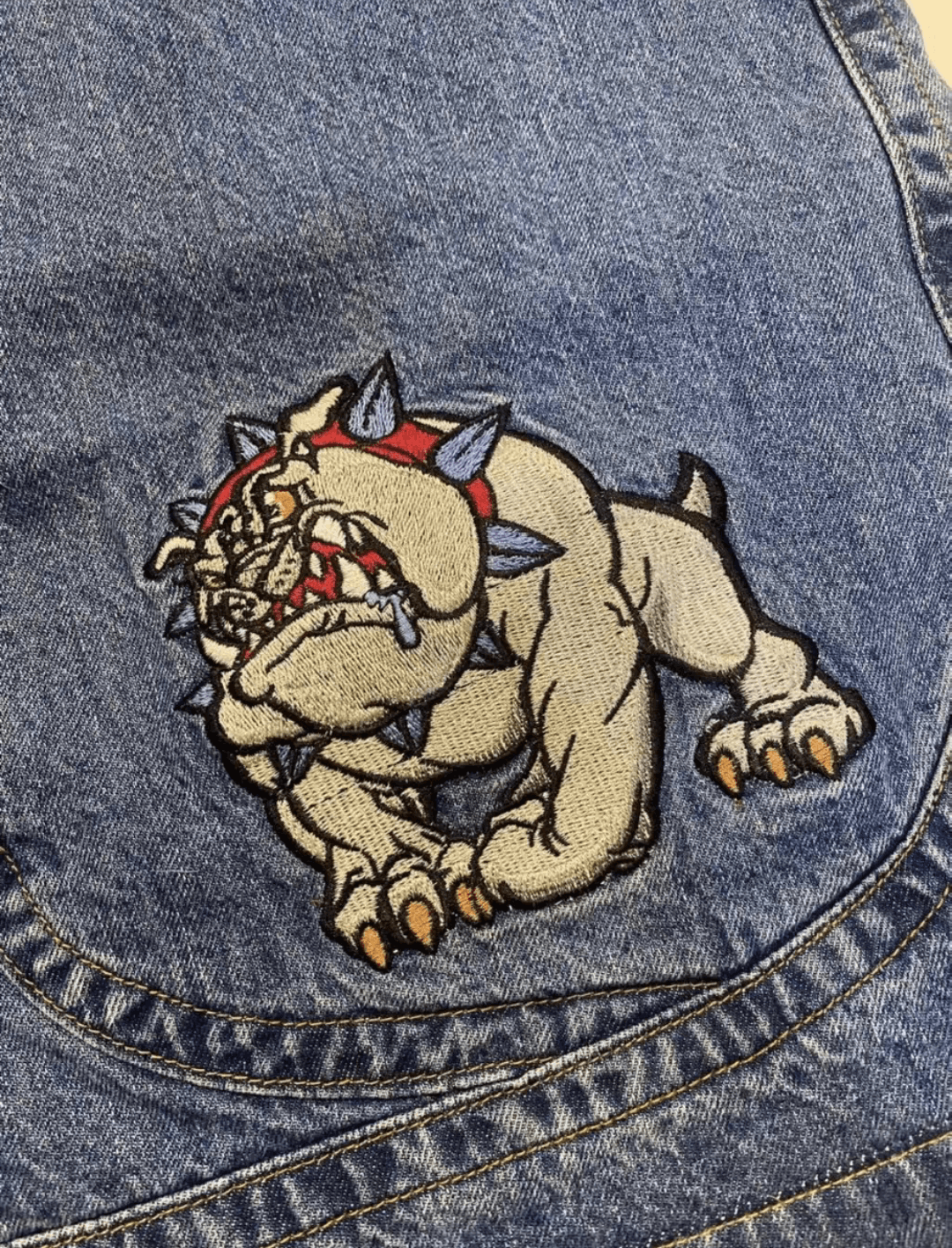 JNCO rare jnco bulldog baggy jeans Size US 32 / EU 48 - 2 Thumbnail