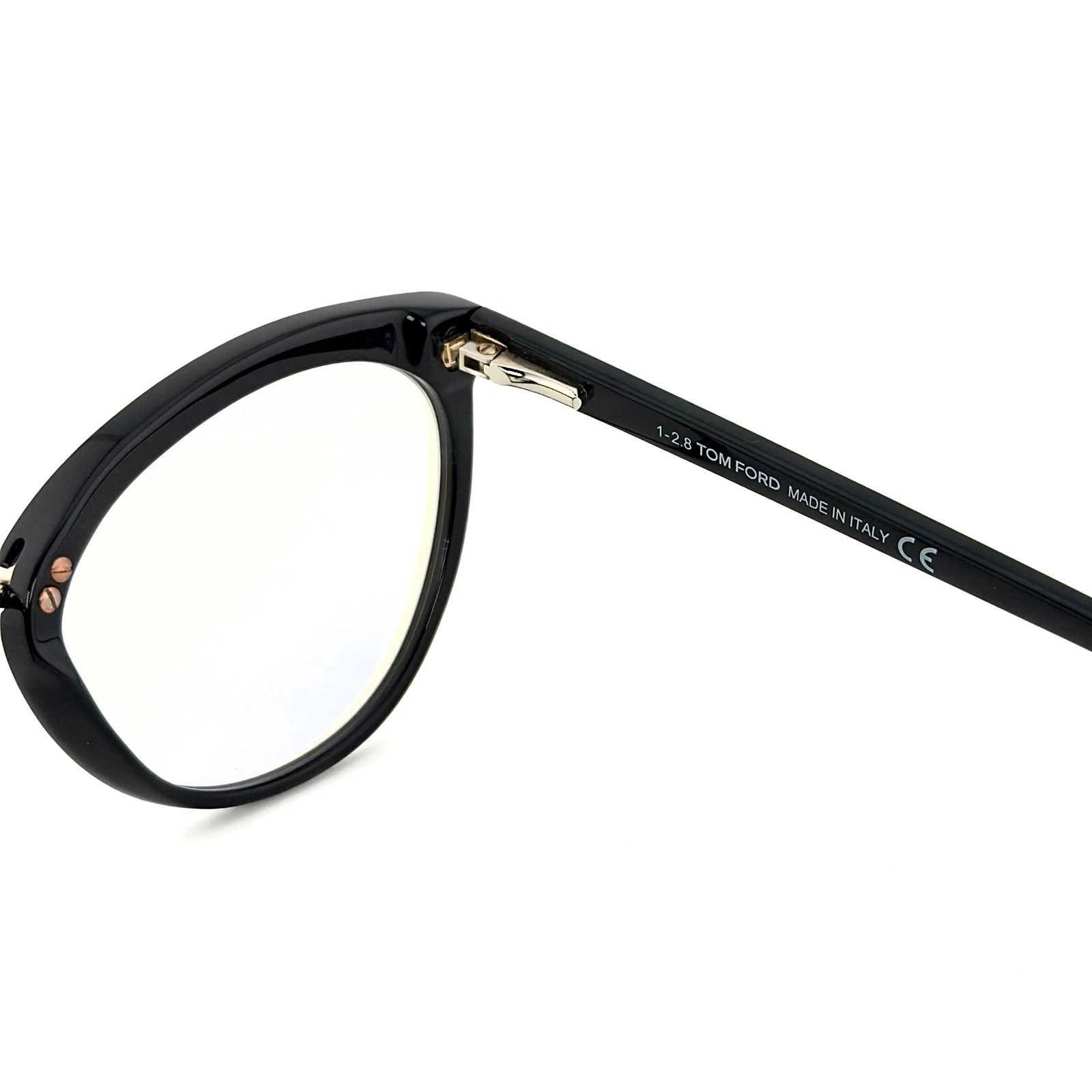 Tom Ford TOM FORD TF5551B 001 Black Blue Optical Eyeglass 5551 FT5551 Size ONE SIZE - 5 Thumbnail