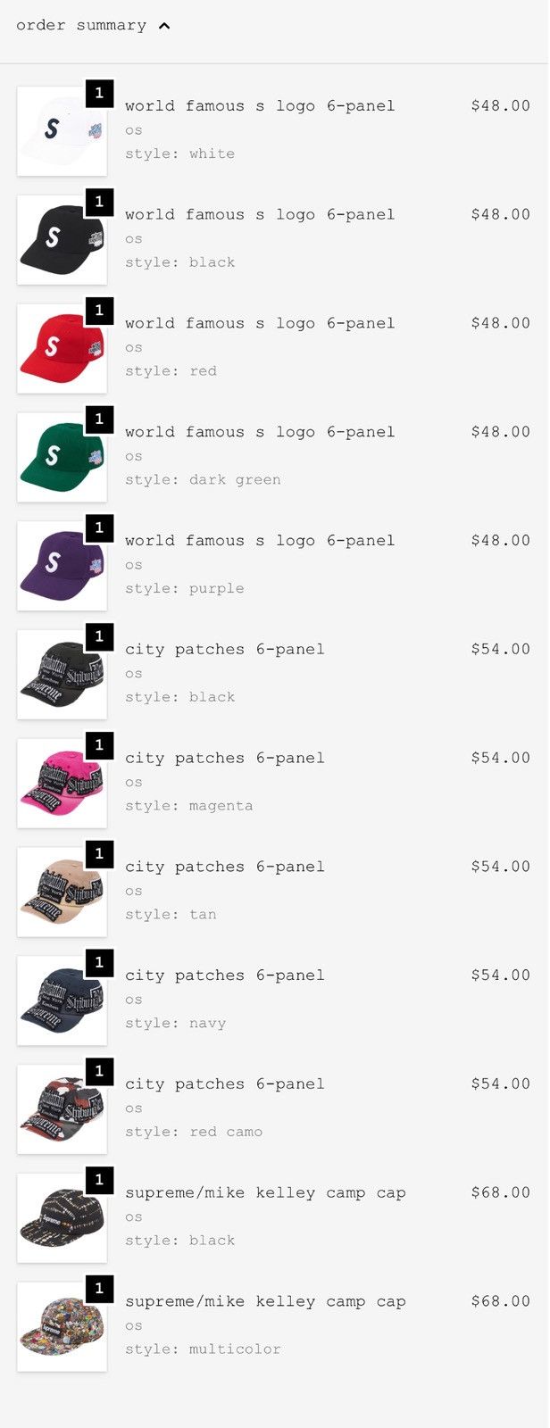 Supreme Supreme World Famous S Logo 6-Panel (SS26) White Size ONE SIZE - 8 Thumbnail
