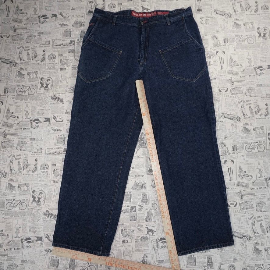 Ecko Unltd. 38 - Vintage Y2K Ecko UNLTD. denim baggy hip hop 2000s pants Size US 38 / EU 54 - 4 Thumbnail