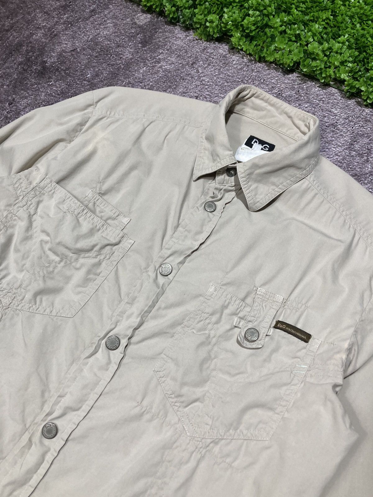 Dolce & Gabbana Vintage 2000s Dolce & Gabbana Pockets Button Shirt Archive Size US M / EU 48-50 / 2 - 5 Thumbnail