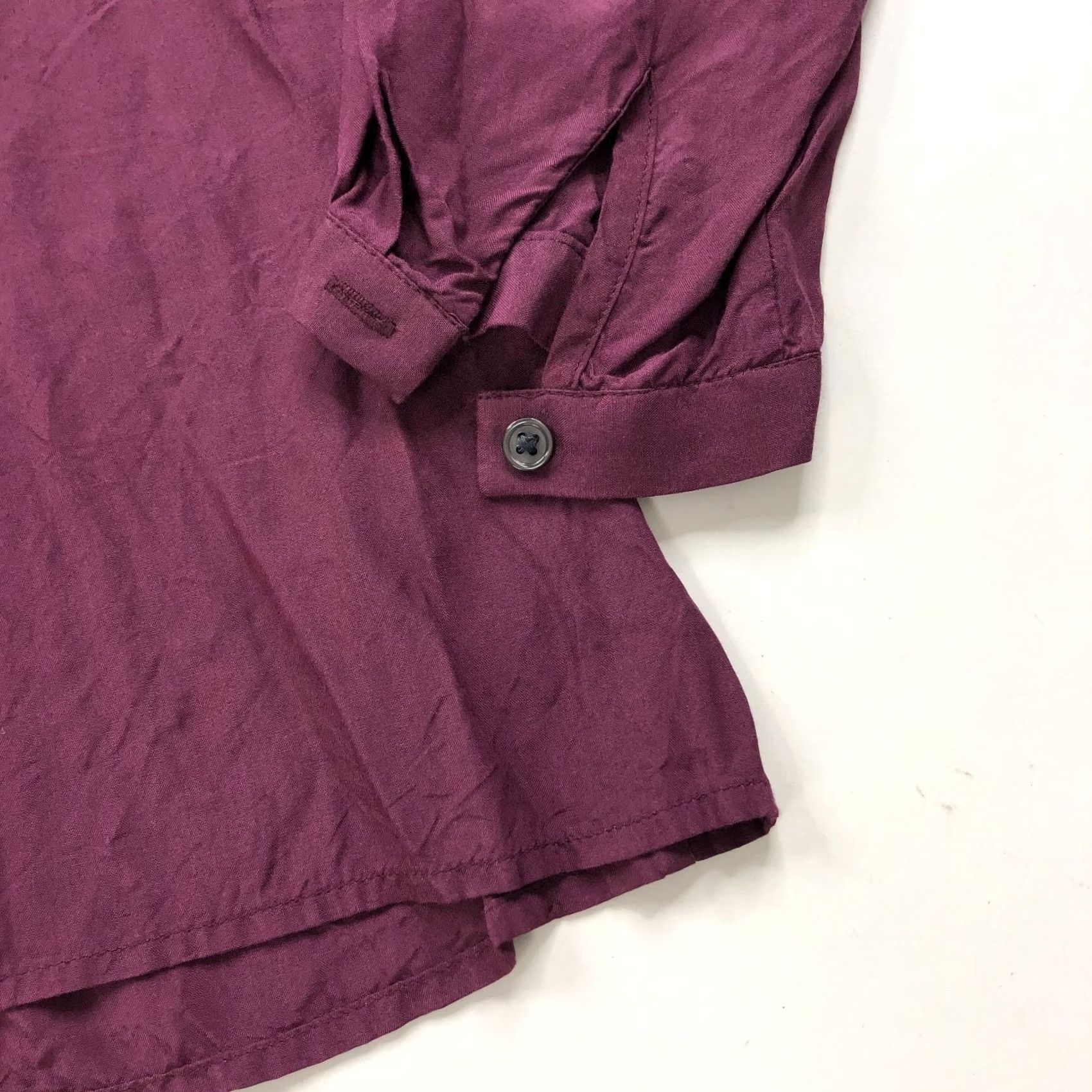 Boden Boden Women 6 Button-Up Pullover Long Sleeve Shirt Silk Blend Viscose Red Pullover Casual Shirt Womens Size M / US 6-8 / IT 42-44 - 2 Thumbnail