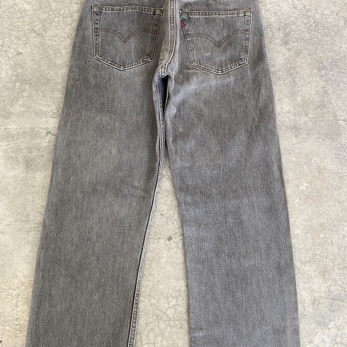Levi's Vintage Late 90’s Levis 501 Ash Grey Jeans Size US 31 - 18 Thumbnail