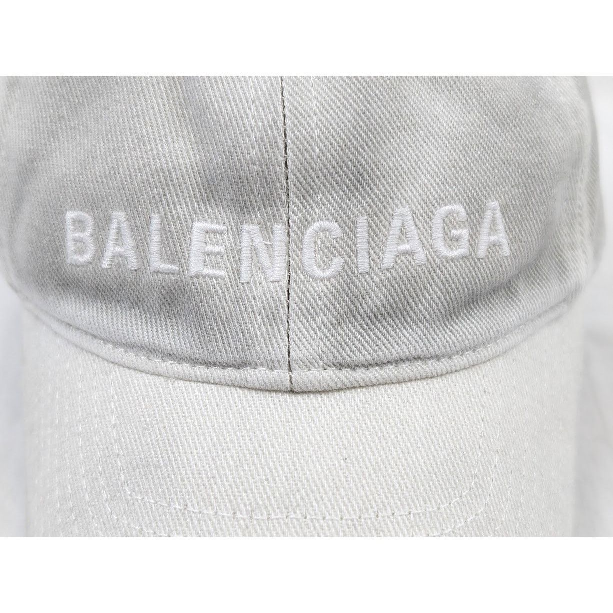 Balenciaga o1rshd1 Size: S / Logo Hat/Cap in White Size ONE SIZE - 5 Thumbnail