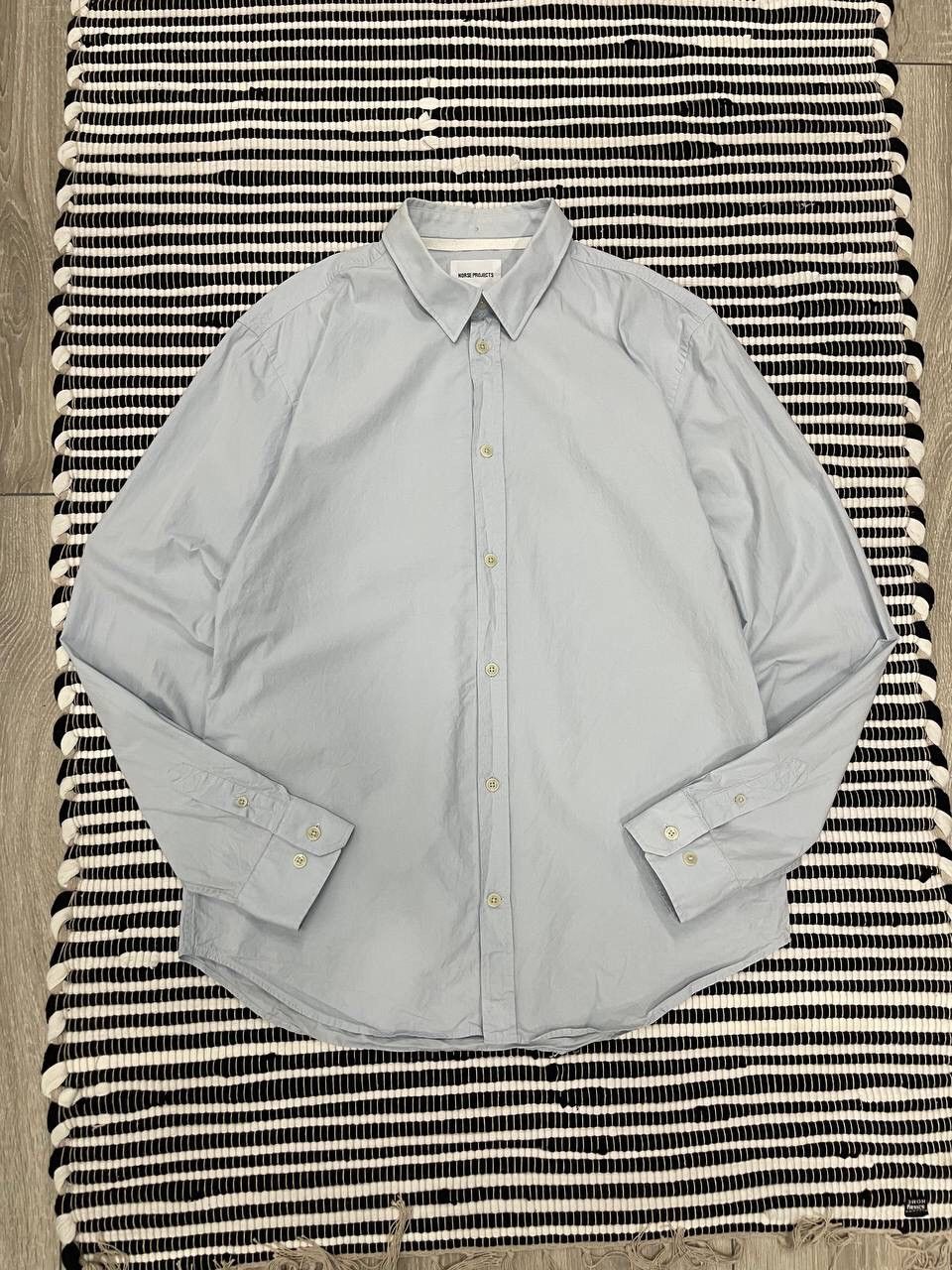 Norse Projects × Vintage Vintage Norse Projects Button-Up Shirt Y2K Size US L / EU 52-54 / 3 - 1 Thumbnail