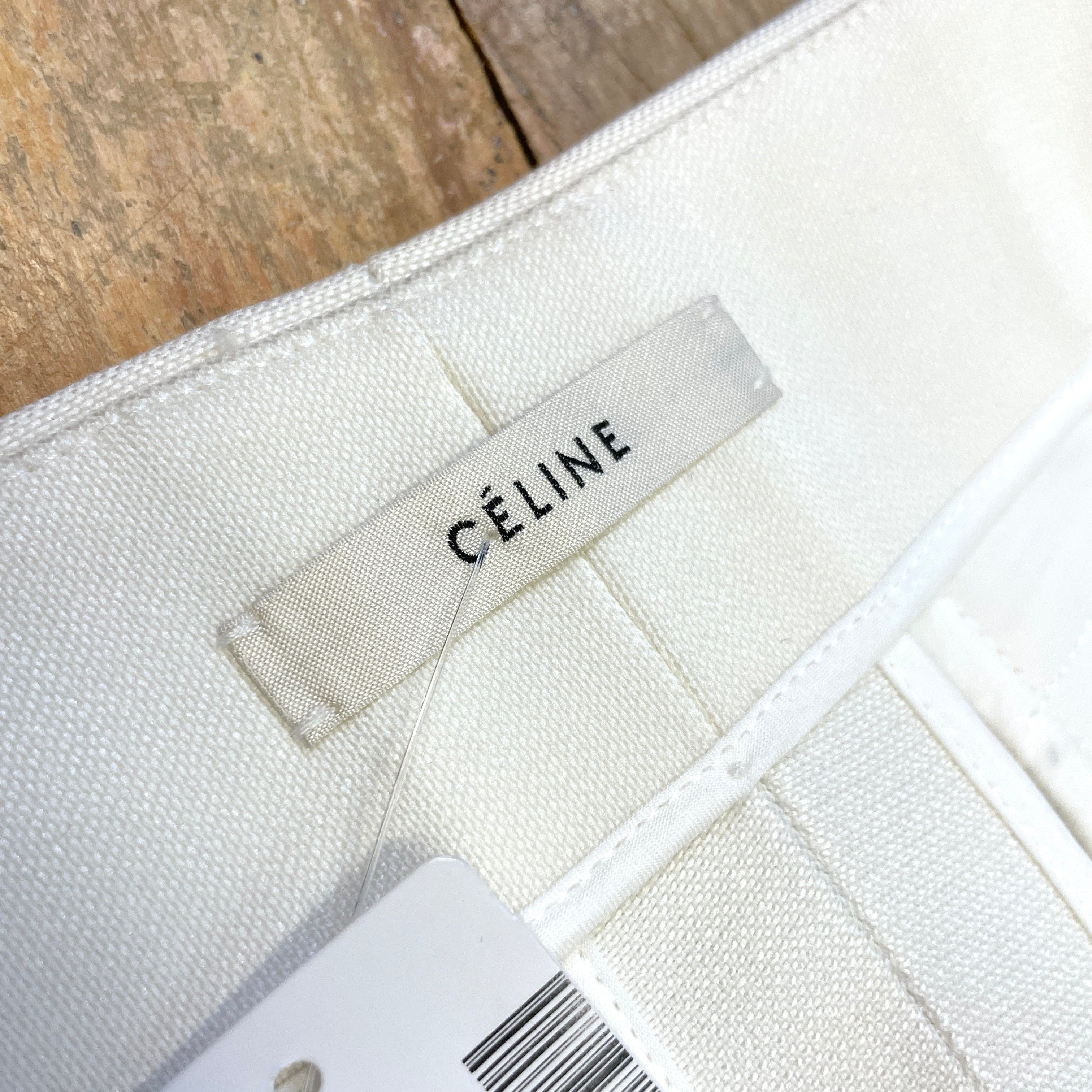 Celine Phoebe Philo Era Deadstock Celine Vintage Designer Trousers Made In Italy Size 29" Size 29" - 7 Thumbnail