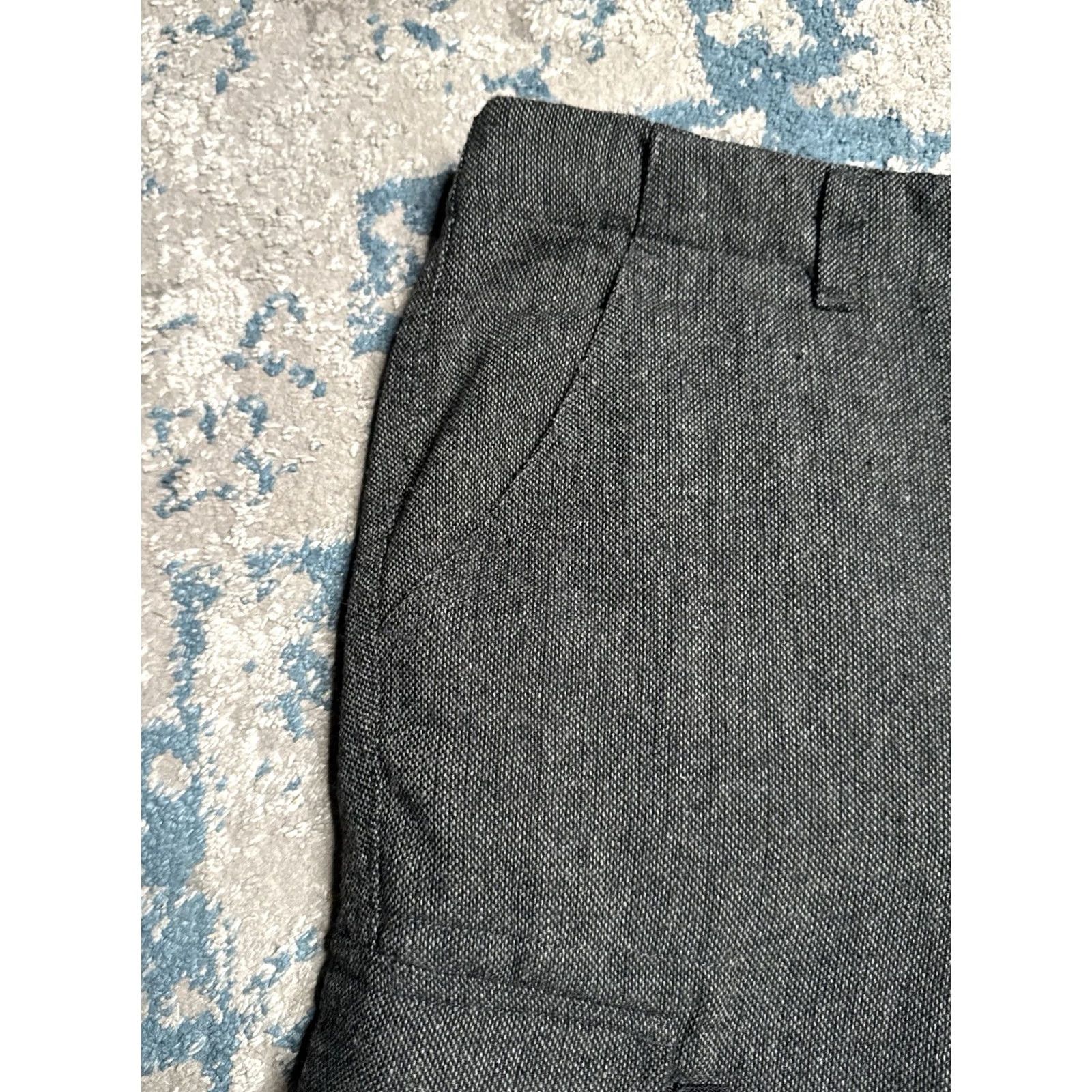 Vintage Richie Le Knit Cargo Pants Charcoal Size 30 Men Pants Knit Cargo Techwear Trousers 30in Inseam Gray Men's Size US 30 / EU 46 - 5 Thumbnail