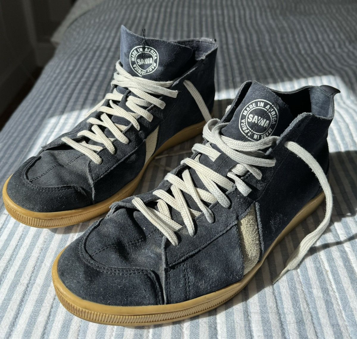 Other Sawa navy suede hi tops Size US 10 / EU 43 - 2 Thumbnail