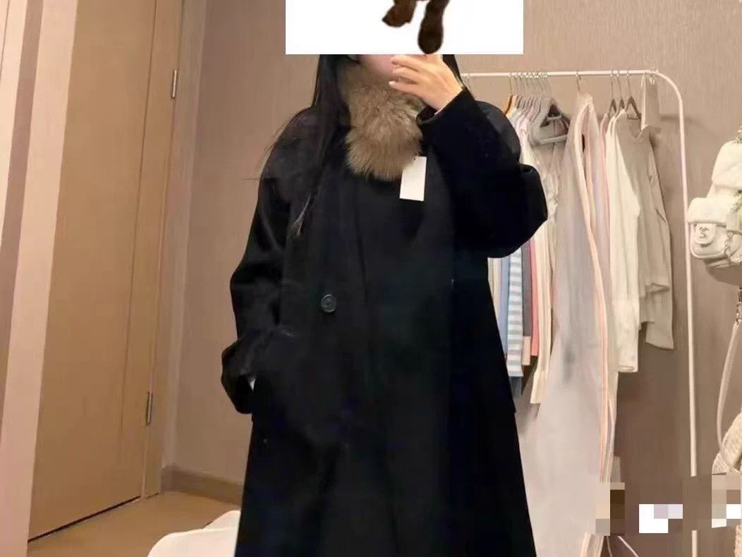 The Weeknd WEEKEND MAXMARA Wool Coat 155/80A For Sale AG726 Size XS / US 0-2 / IT 36-38 - 5 Thumbnail