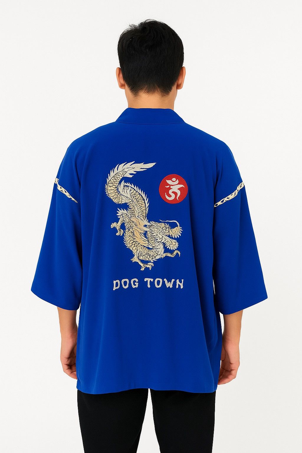Dogtown Vintage Dog Town Dragon Embroidered Kimono Robe XLarge Japan Size US XL / EU 56 / 4 - 1 Thumbnail