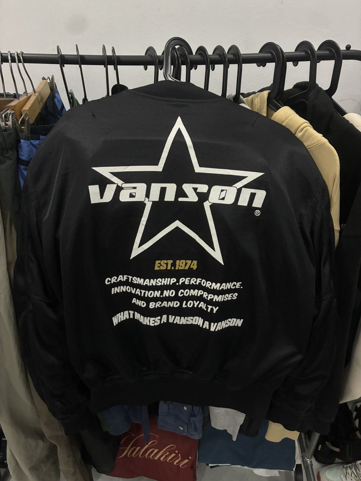 Vanson Leathers Vanson Motorcycle Mesh MA-1 Jacket Size US L / EU 52-54 / 3 - 2 Thumbnail