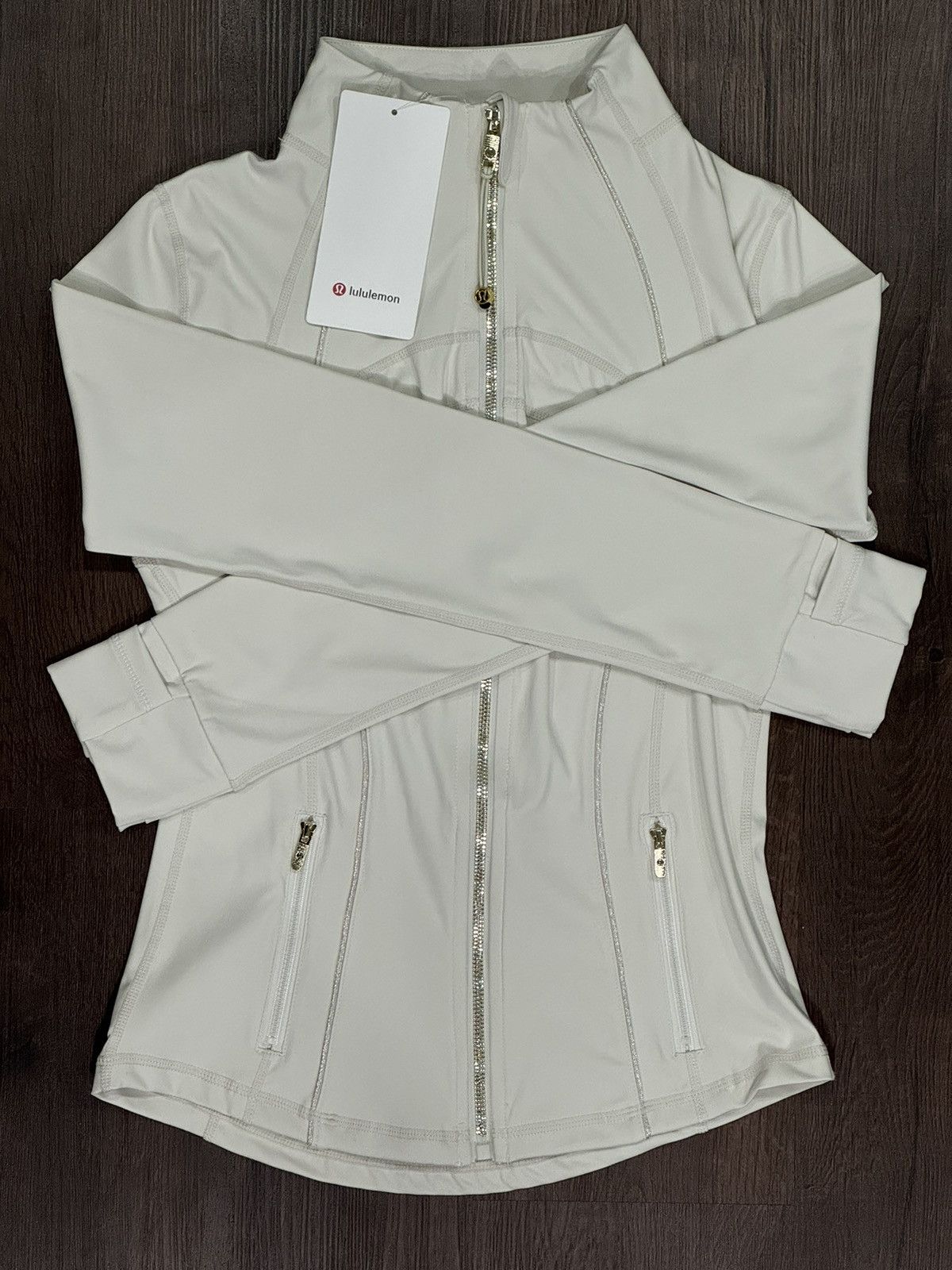 Lululemon Define Cropped Jacket Nulu Size M / US 6-8 / IT 42-44 - 2 Thumbnail