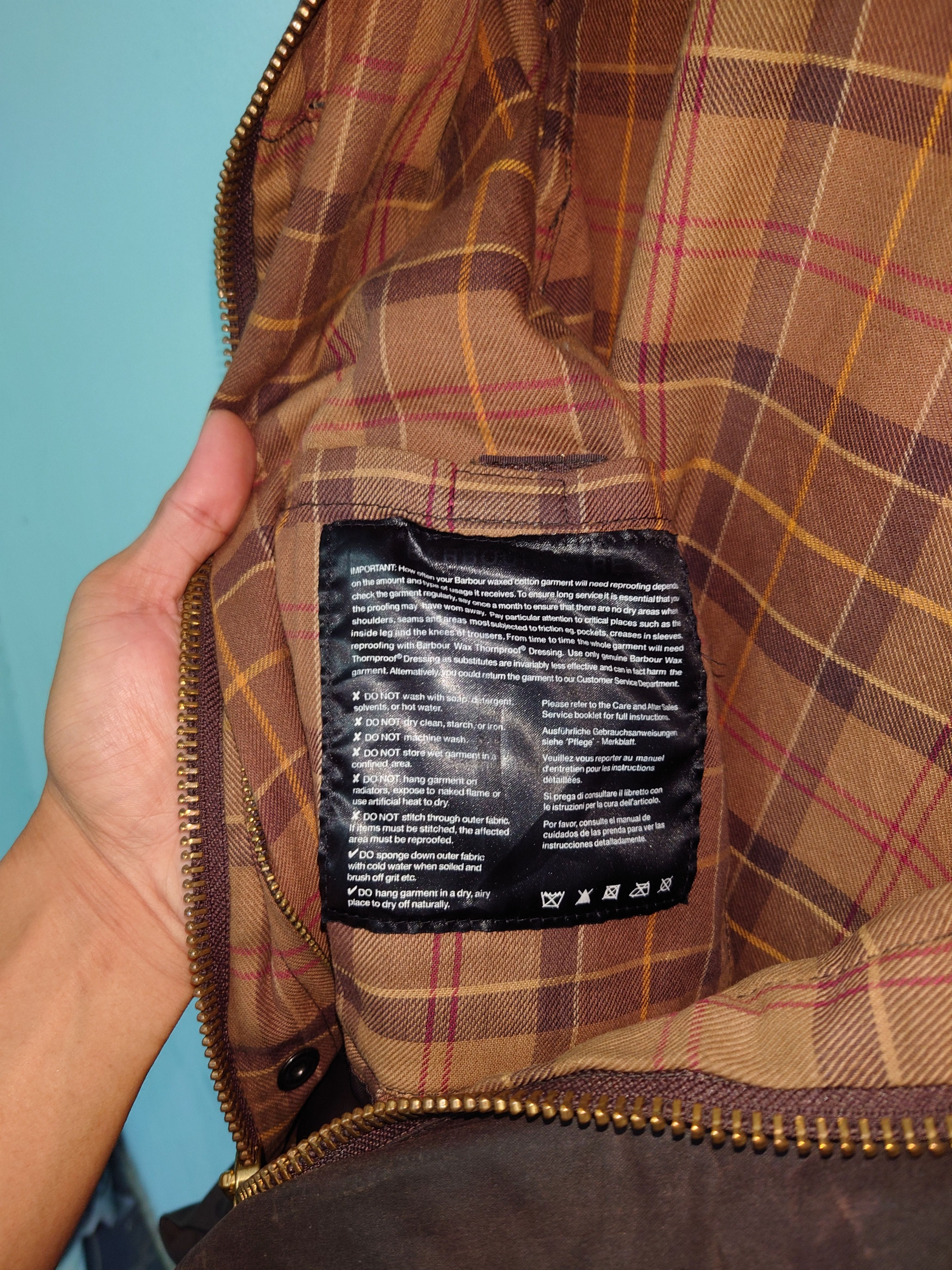 Barbour Authentic Barbour Bedale Waxed Jacket Rustic Brown Size US L / EU 52-54 / 3 - 4 Thumbnail