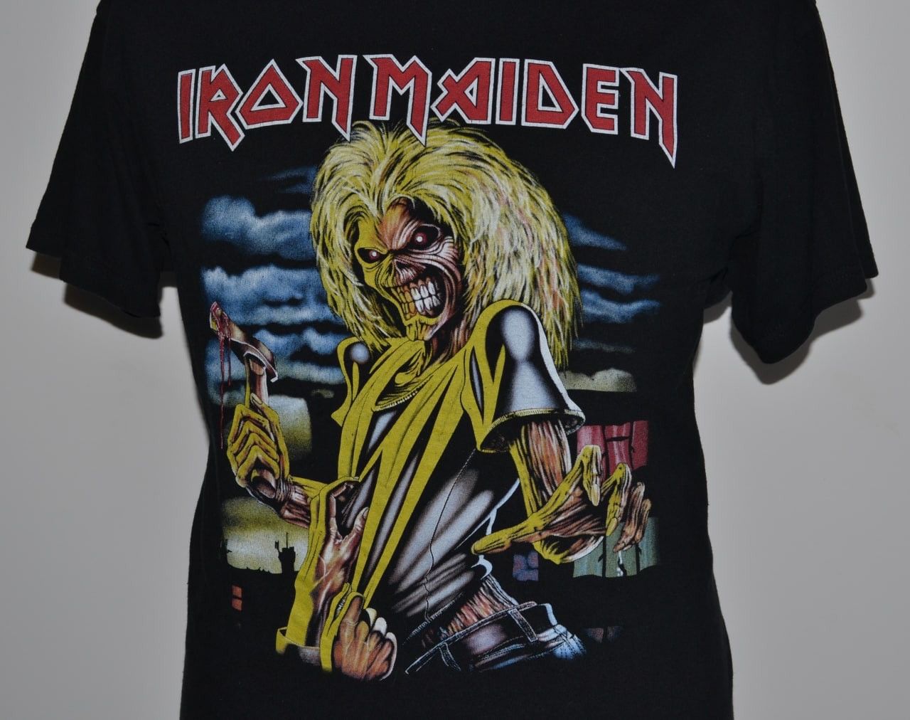 Iron Maiden IRON MAIDEN 1987 KILLERS WORLD TOURBERY RARE BAMD TEE Size US S / EU 44-46 / 1 - 2 Thumbnail