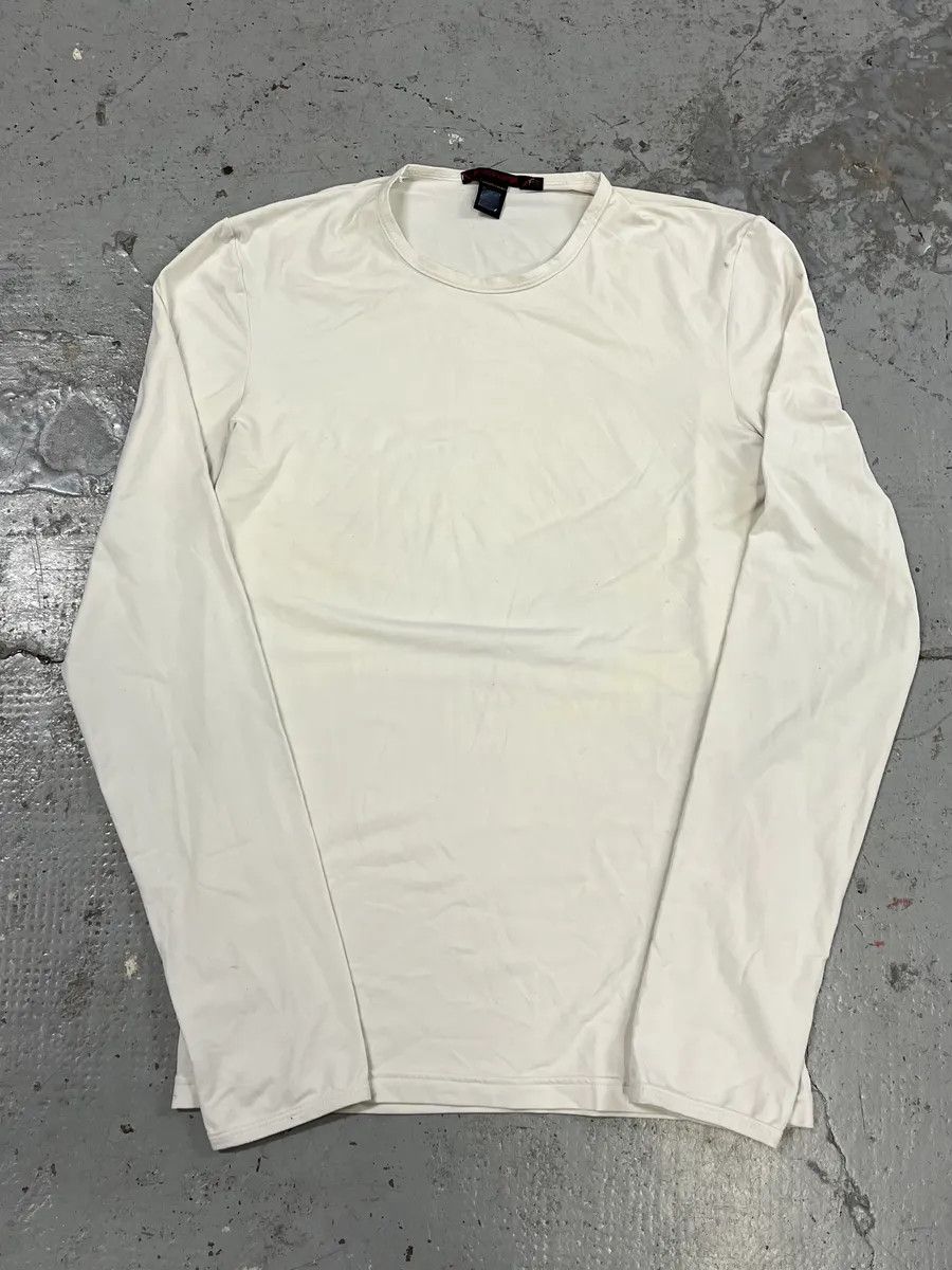 Roberto Cavalli 2000s Roberto Cavalli Wolves White Longsleeves Size US S / EU 44-46 / 1 - 5 Thumbnail