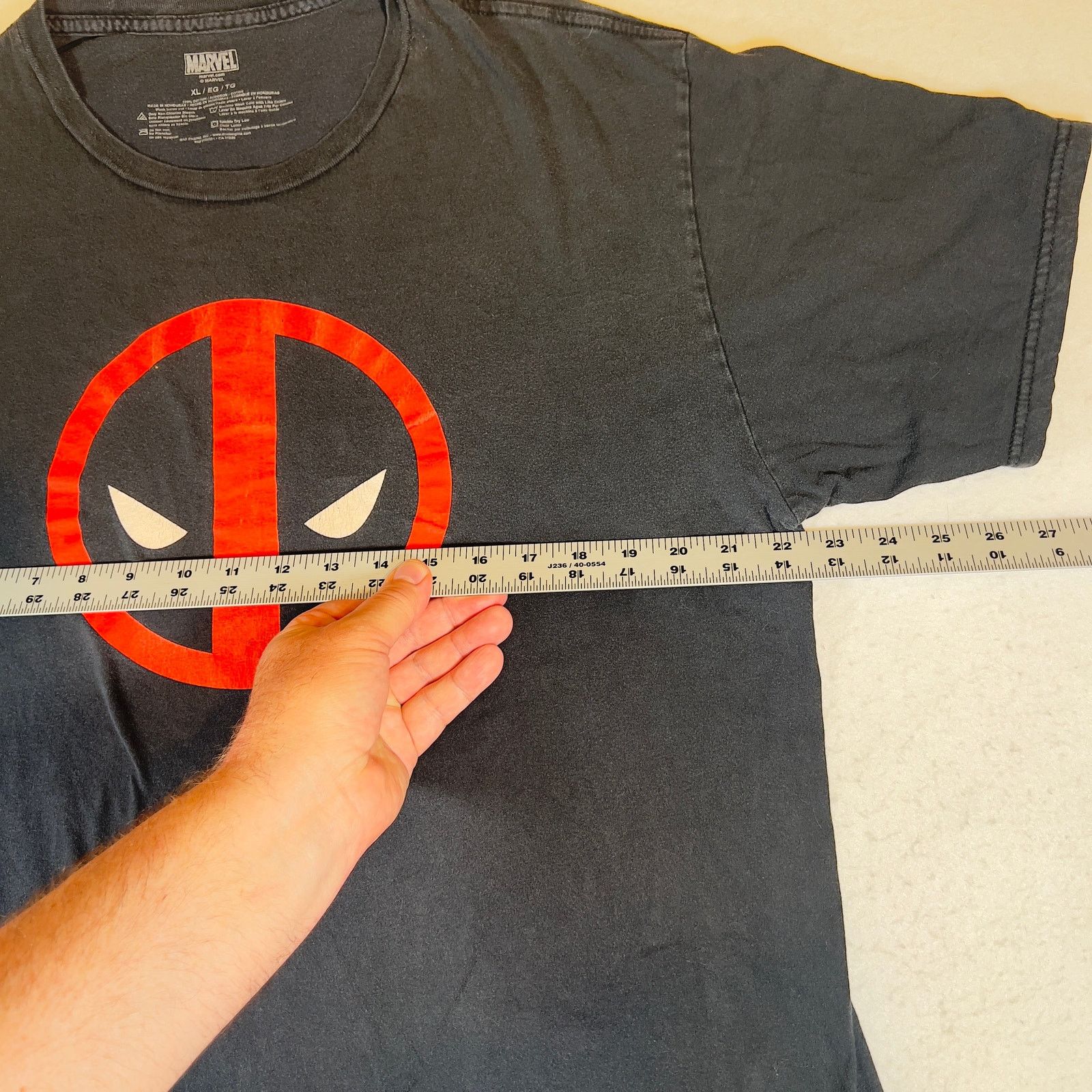 DC Comics Marvel Universe X-Men Comics Deadpool Logo T-Shirt Men's XL Size US XL / EU 56 / 4 - 6 Thumbnail