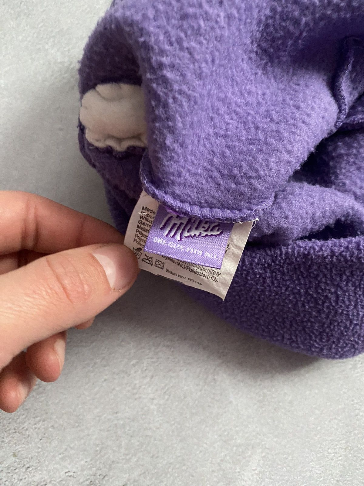 Other Vintage Milka Chocolate Beanie Hat Fleece Avant Garde Rare Size ONE SIZE - 4 Thumbnail