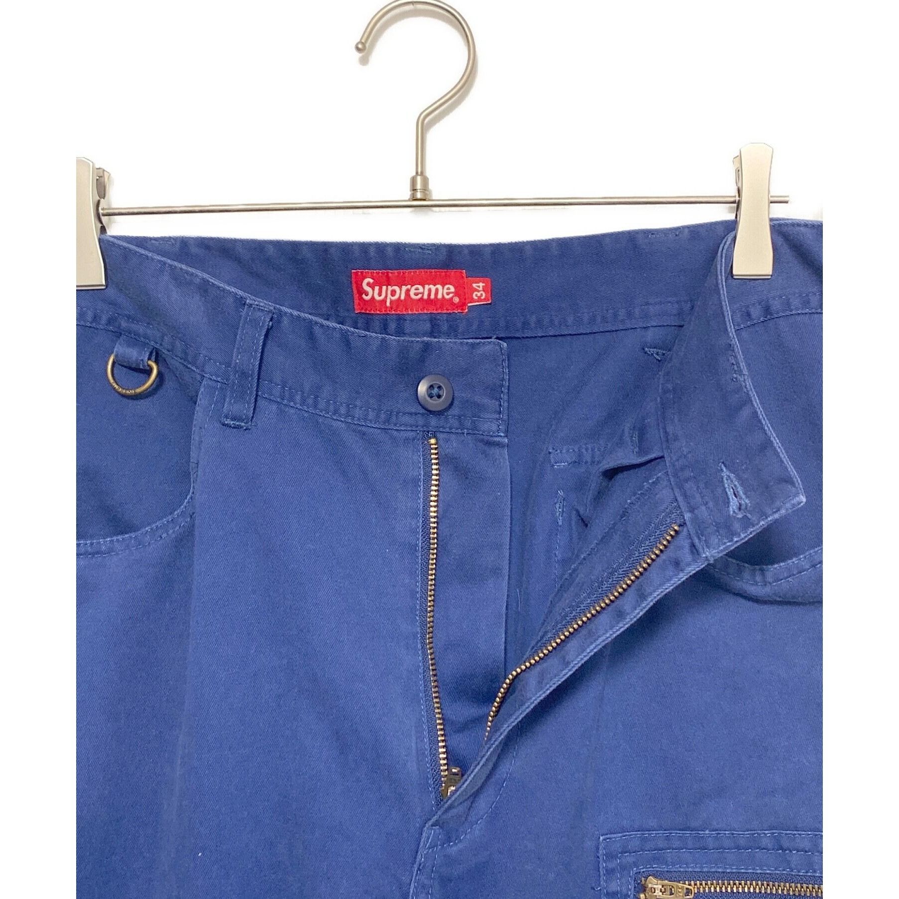 Supreme SUPREME Cargo Flight Pant Cotton Navy Size 34 Size US 34 / EU 50 - 8 Thumbnail