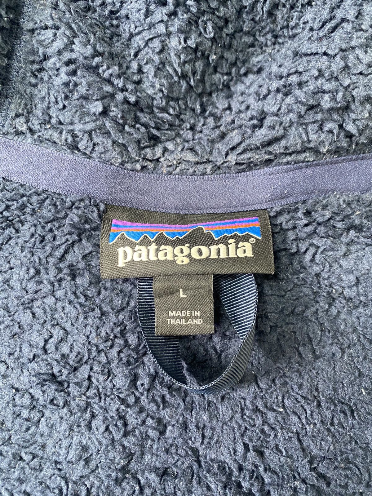Patagonia Rare Patagonia Zipper Hoodie Fleece Sweater Size US L / EU 52-54 / 3 - 13 Thumbnail