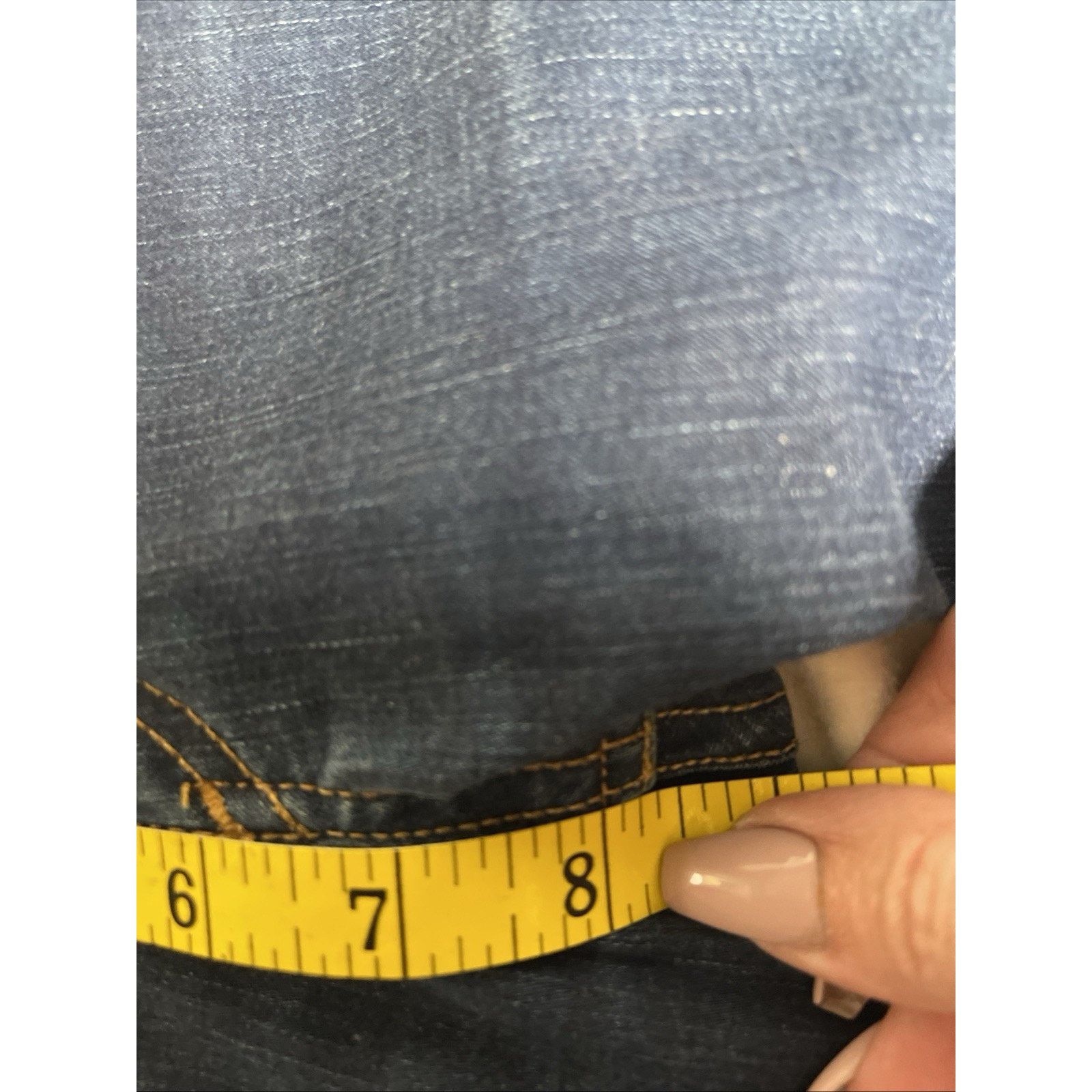 Rag & Bone Rag & Bone Skinny Jeans Woodford Blue Size 27- Distressed Size 27" / US 4 / IT 40 - 4 Thumbnail
