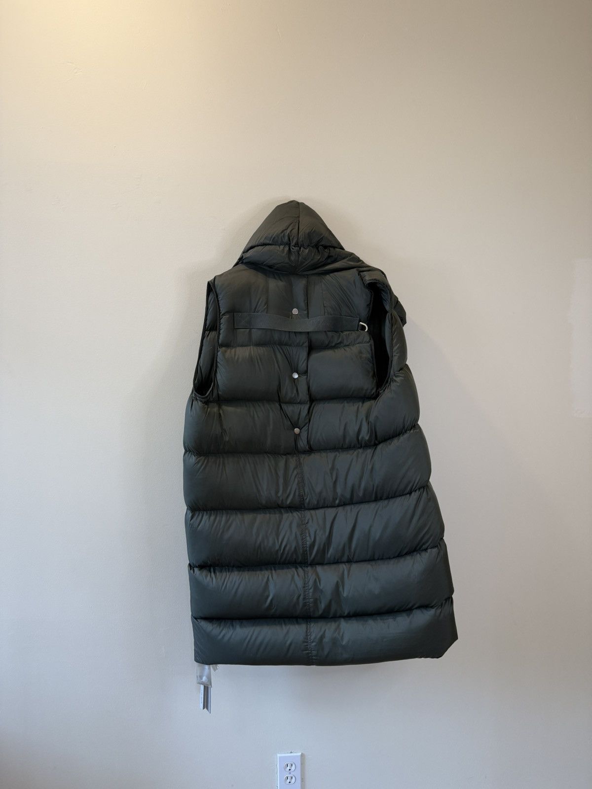 Rick Owens SLEEVELESS DOWN PARKA // GLITTER Size US M / EU 48-50 / 2 - 3 Thumbnail