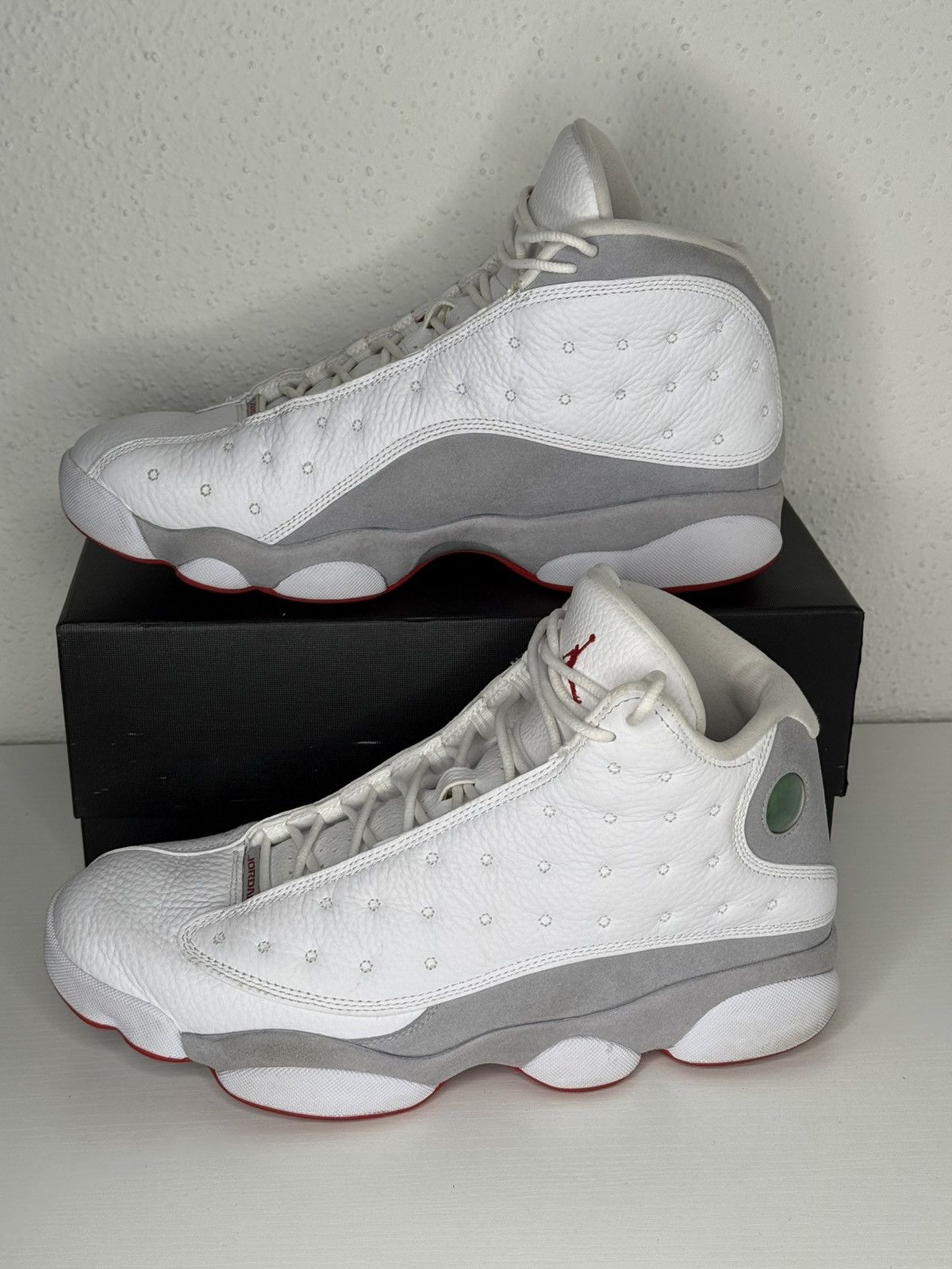 Jordan Brand Jordan 13 Retro Wolf Grey Size US 12 / EU 45 - 4 Thumbnail
