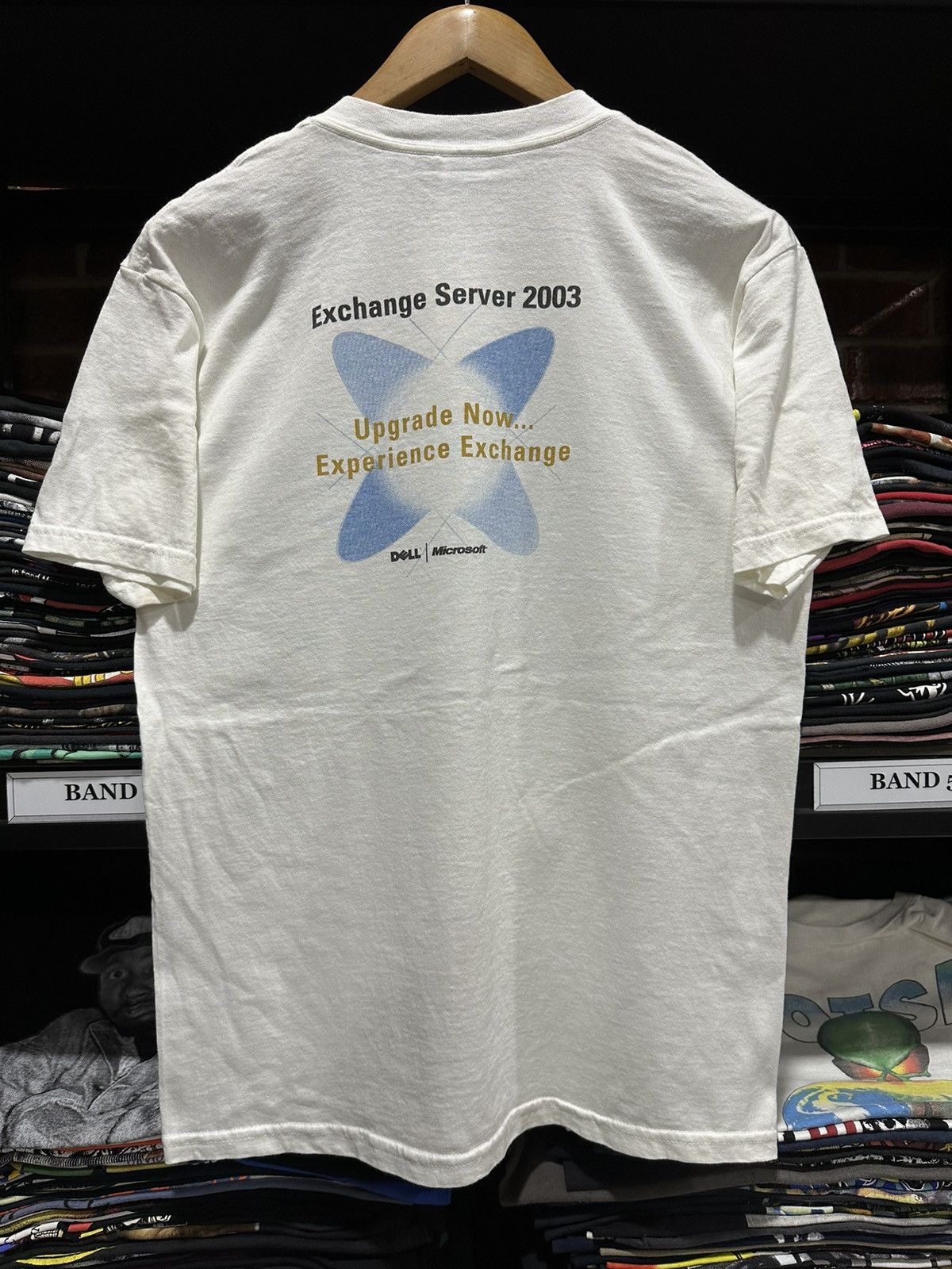 Apple × Microsoft × Vintage Vintage Microsoft Exchange Server Dell Tee Size US M / EU 48-50 / 2 - 2 Thumbnail