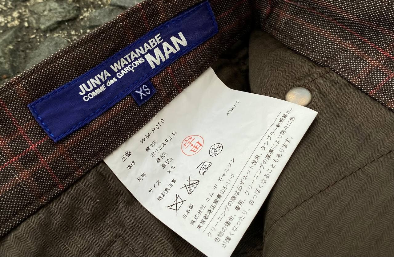 Junya Watanabe JW MAN - CDG - Work Plaid Shorts Size US 30 / EU 46 - 8 Thumbnail