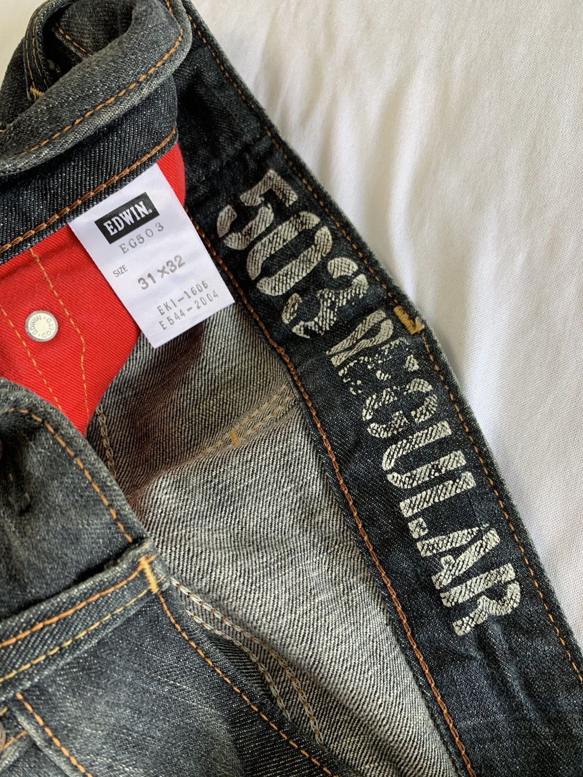 Edwin edwin dirty faded jeans pant Size US 32 / EU 48 - 5 Thumbnail