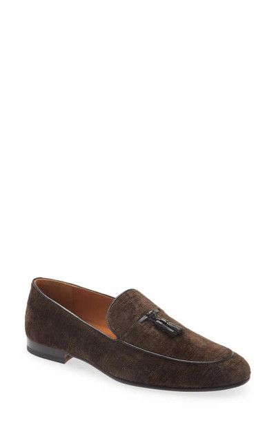 Tom Ford o1w1db10724 Velvet Loafers in Brown Size US 8 / EU 41 - 2 Thumbnail